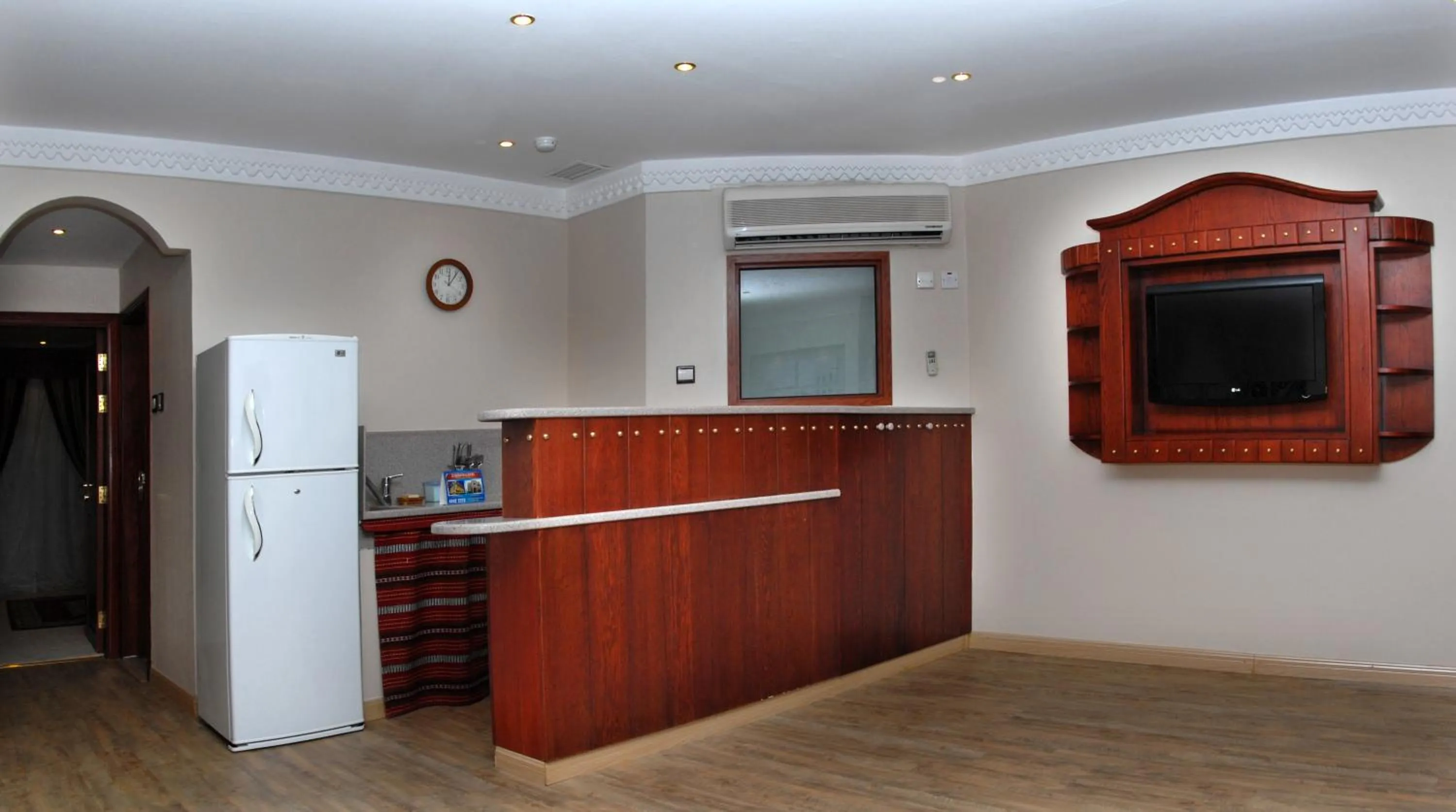 Kitchen or kitchenette in Al Liwan Suites