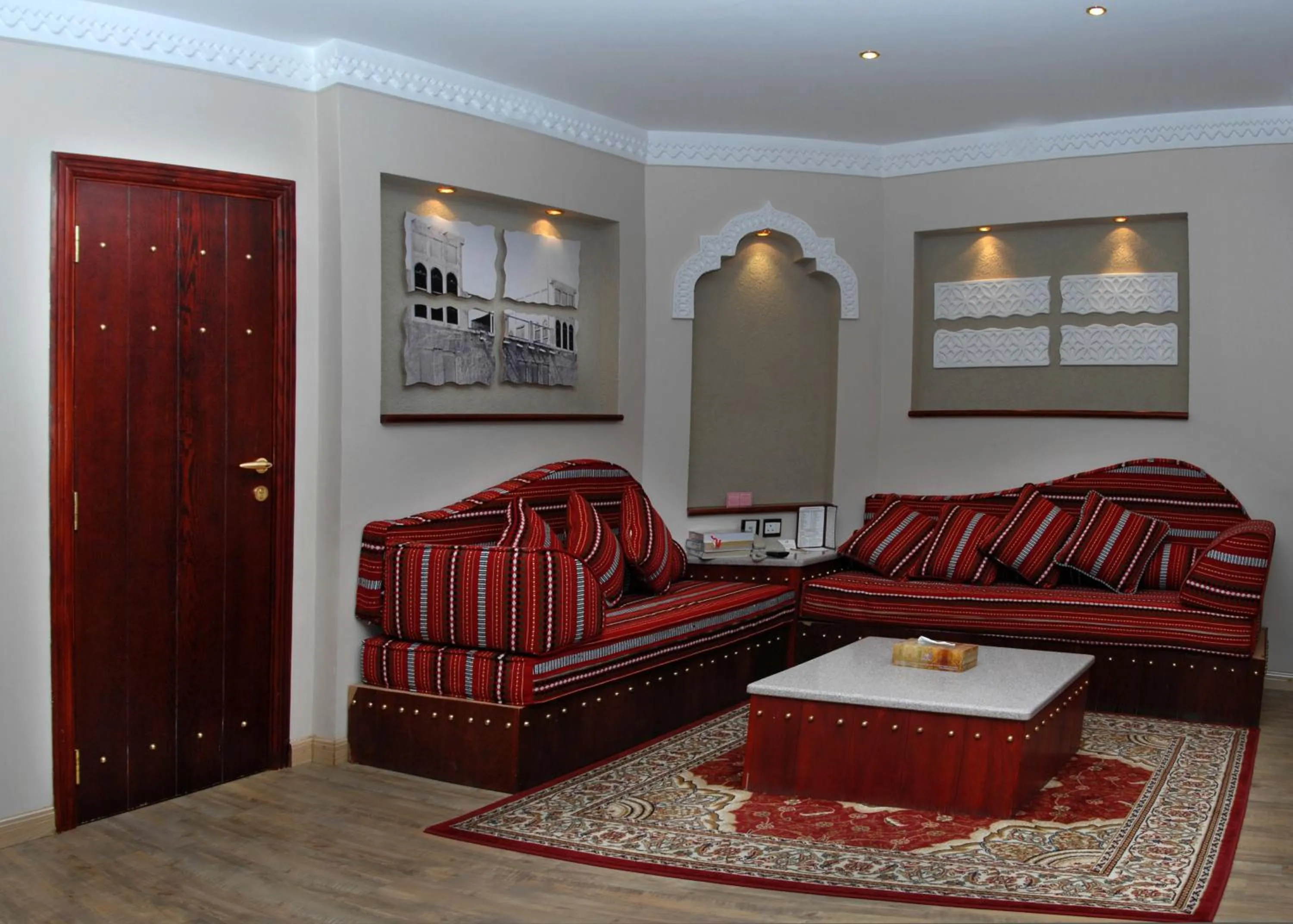Living room in Al Liwan Suites