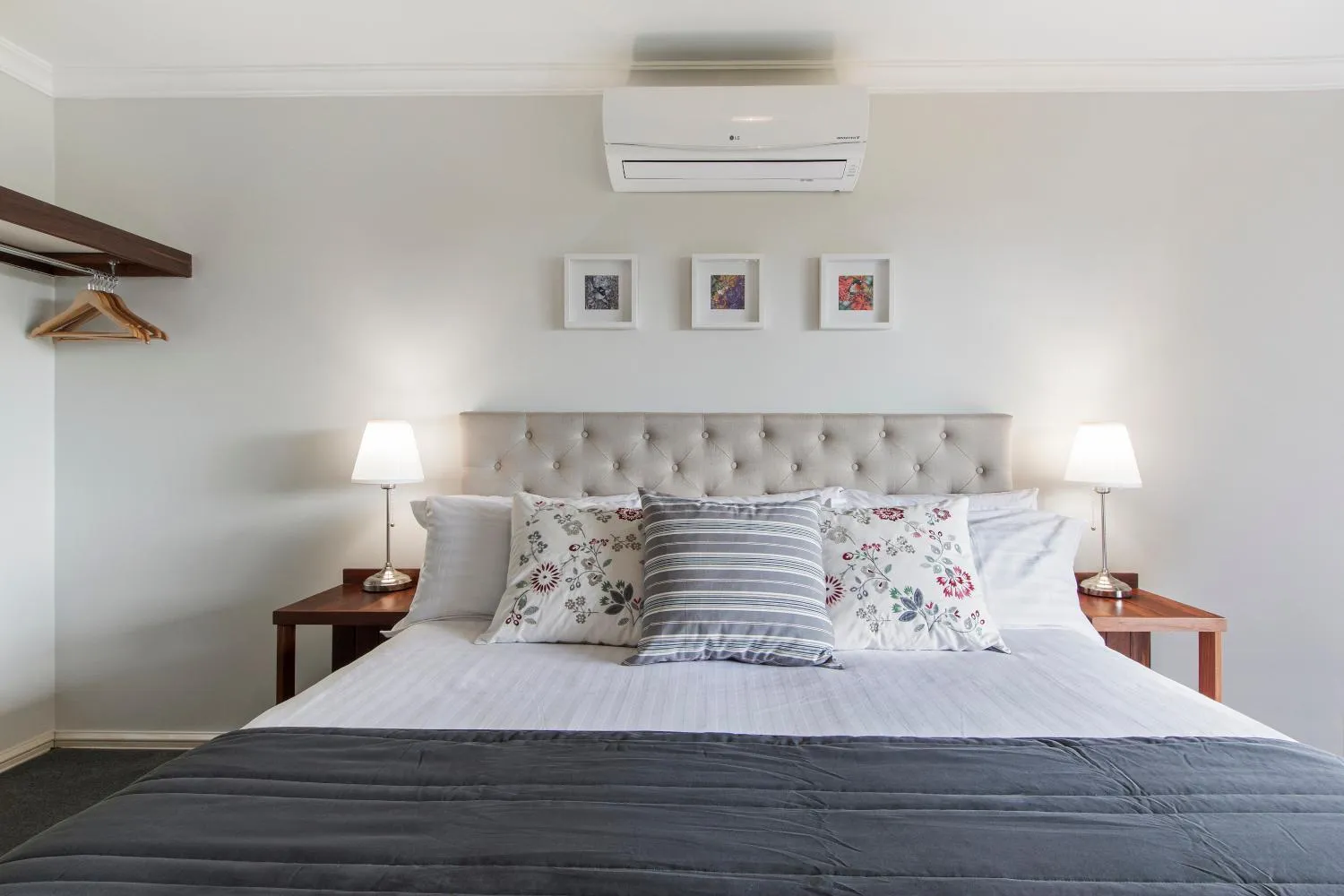 View (from property/room), Bed in Shambhala Guesthouse