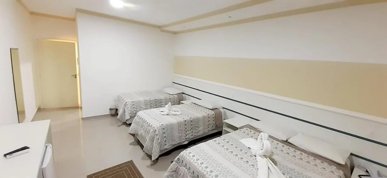 Bed in Hotel Fazenda Pintado na Brasa