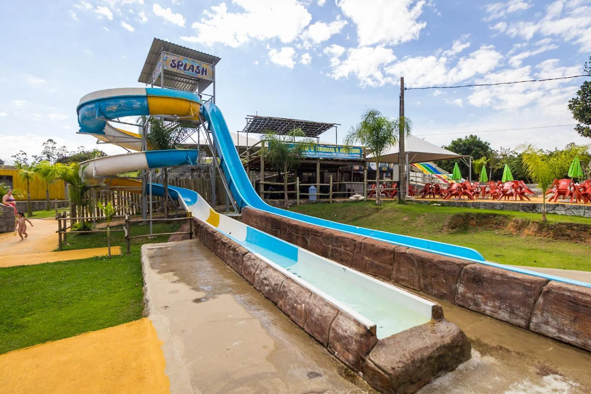 Aqua park in Hotel Fazenda Pintado na Brasa