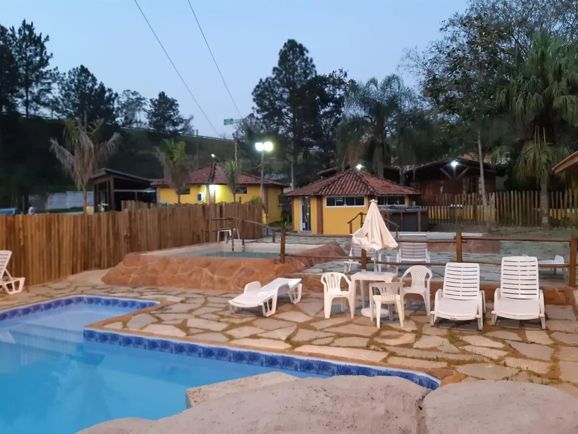 Swimming pool in Hotel Fazenda Pintado na Brasa