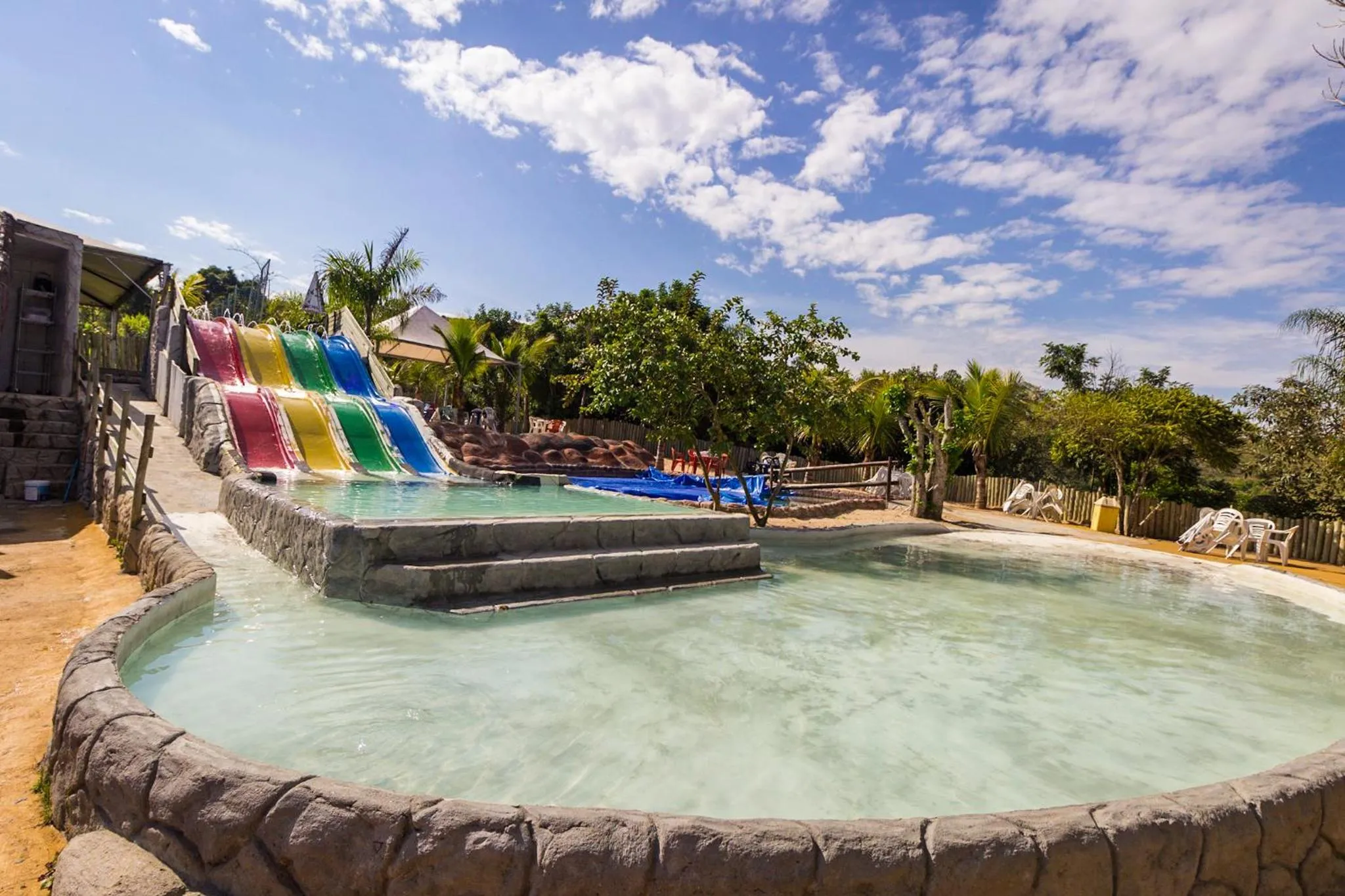 Aqua park in Hotel Fazenda Pintado na Brasa
