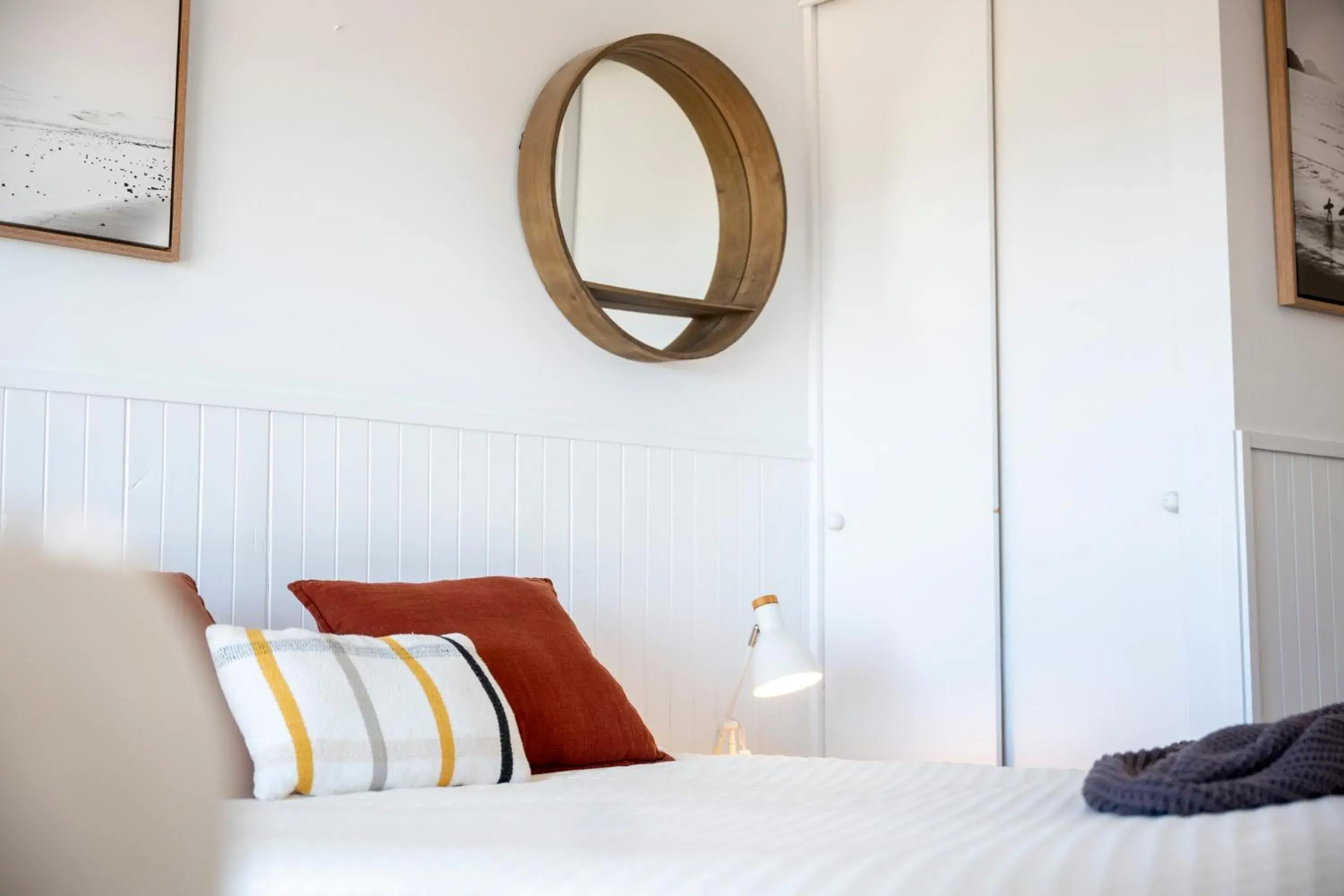 Decorative detail, Bed in Blue Seas Holiday Villas Decorative detail, Bed in Blue Seas Holiday Villas