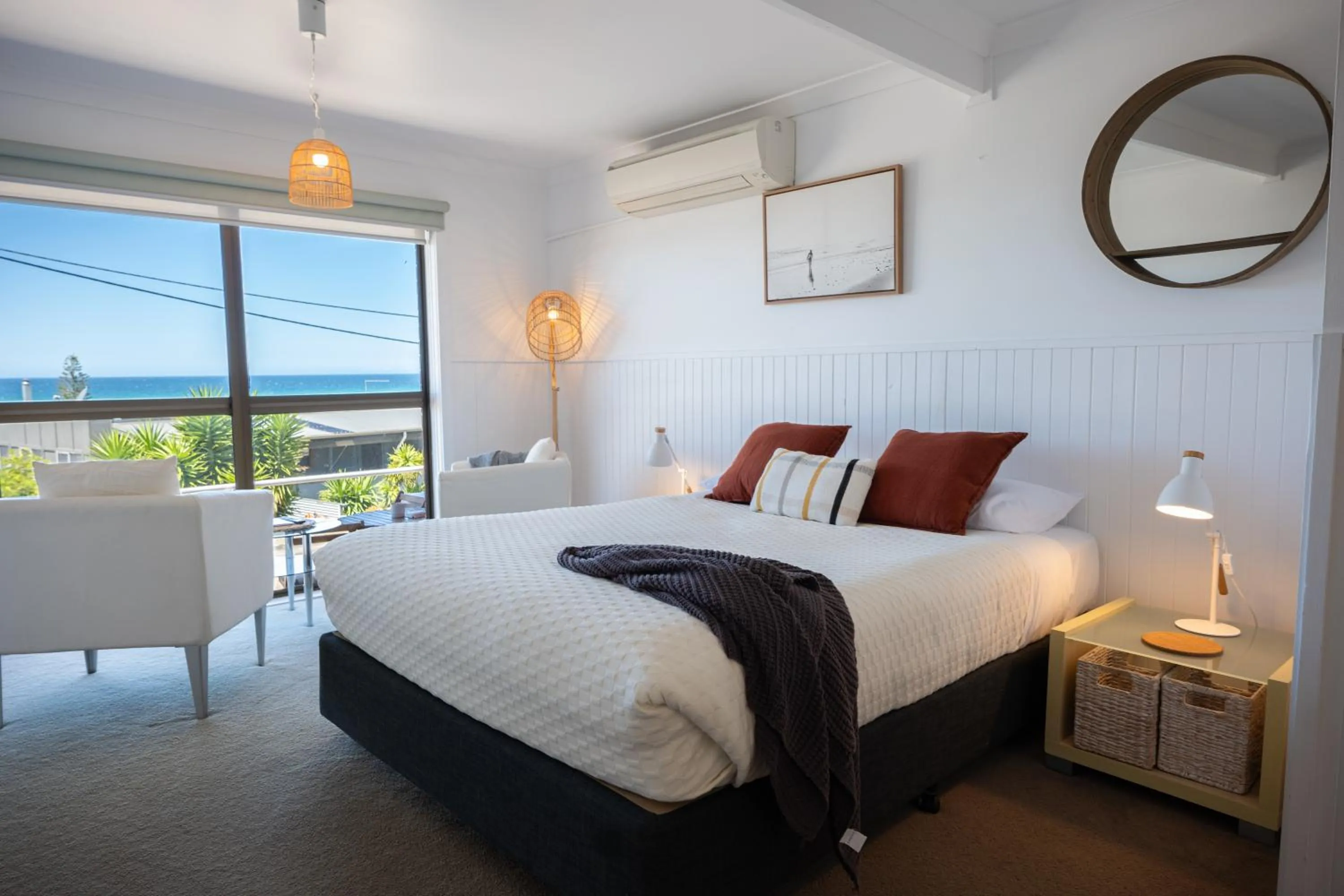 Bed in Blue Seas Holiday Villas