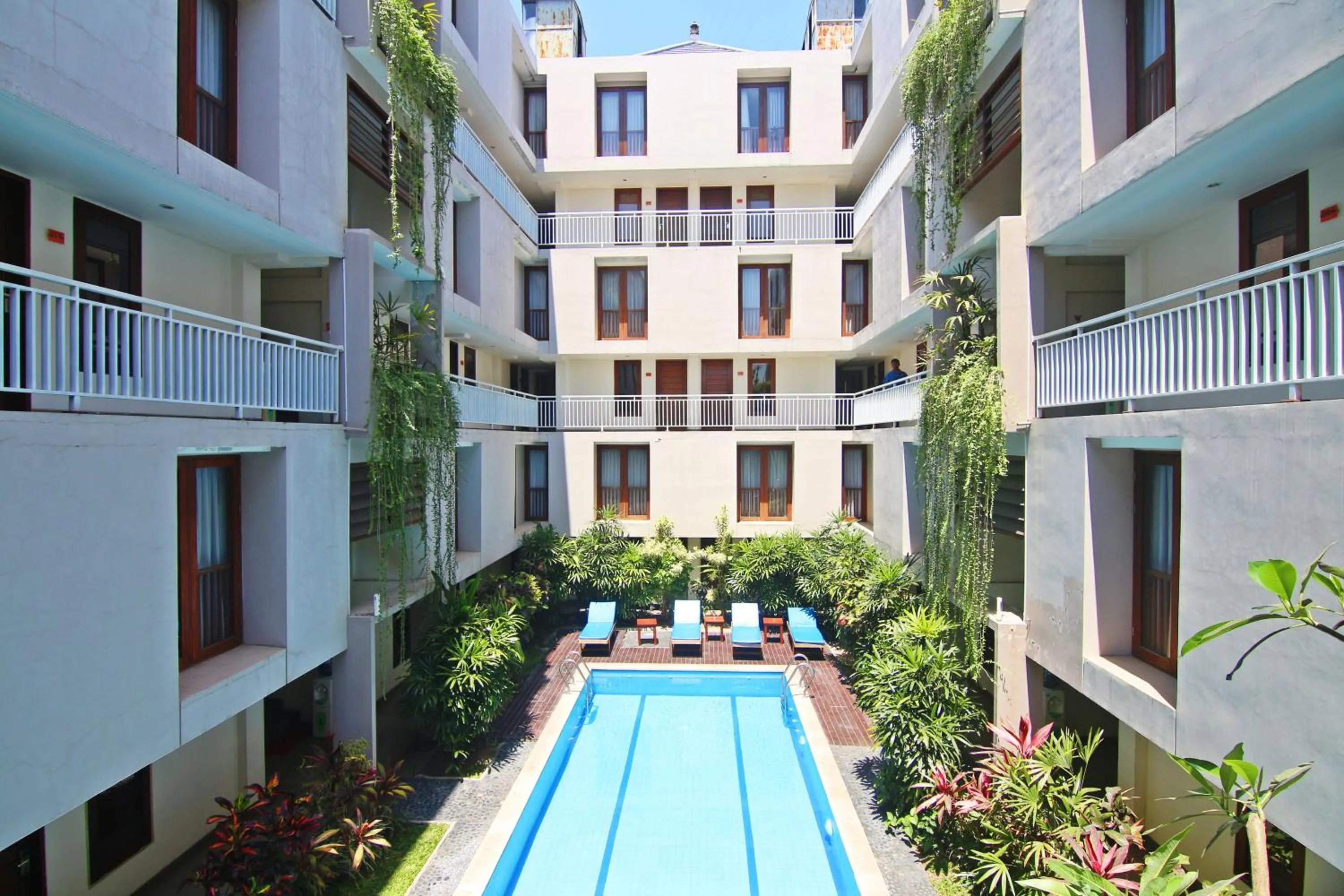 Swimming pool in The Legian Sunset Residence