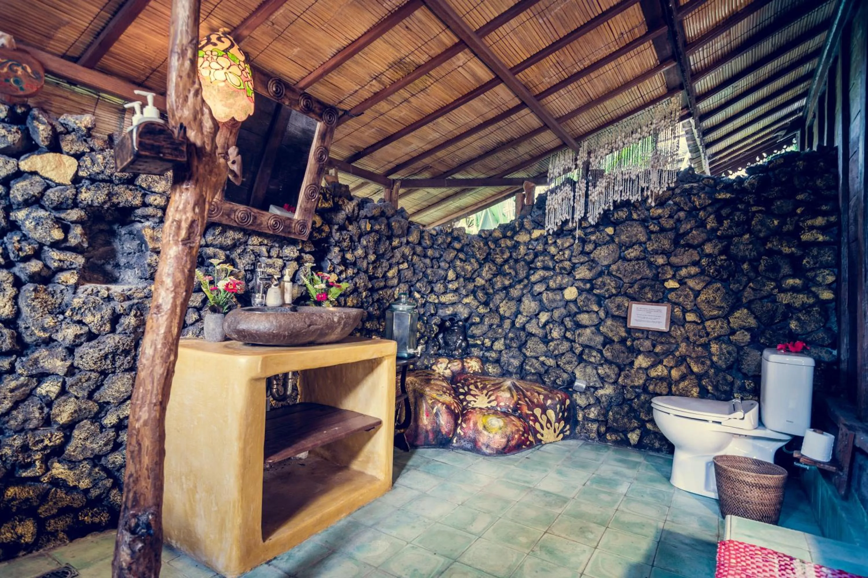 Shower in Dragonfly Village