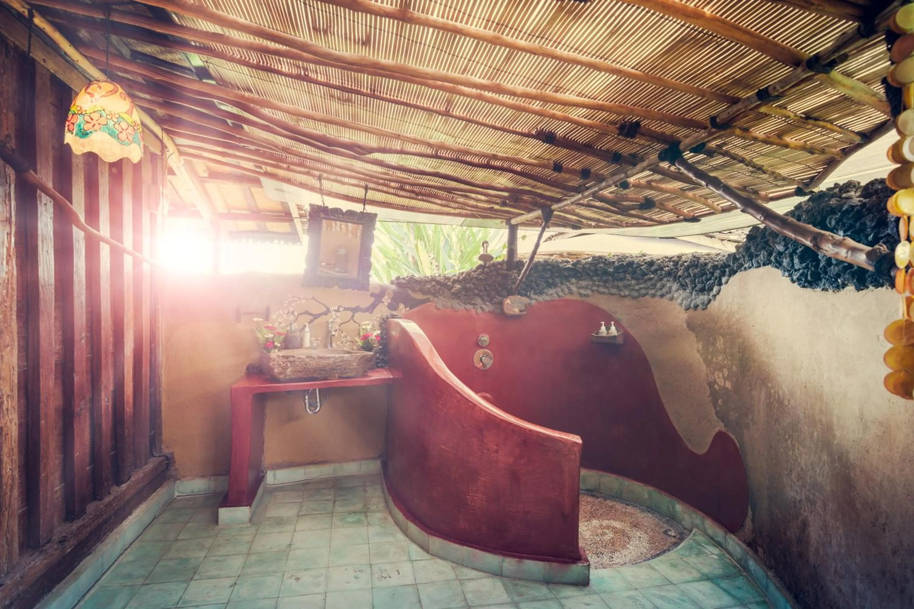 Shower in Dragonfly Village