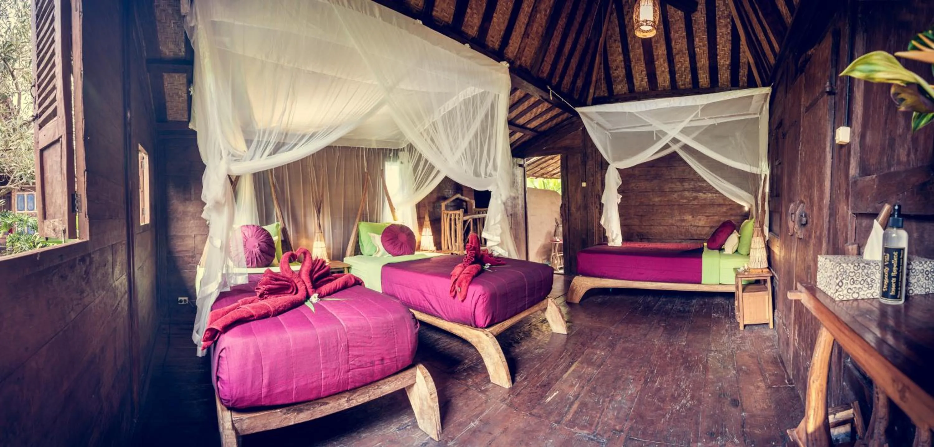 Bed in Dragonfly Village