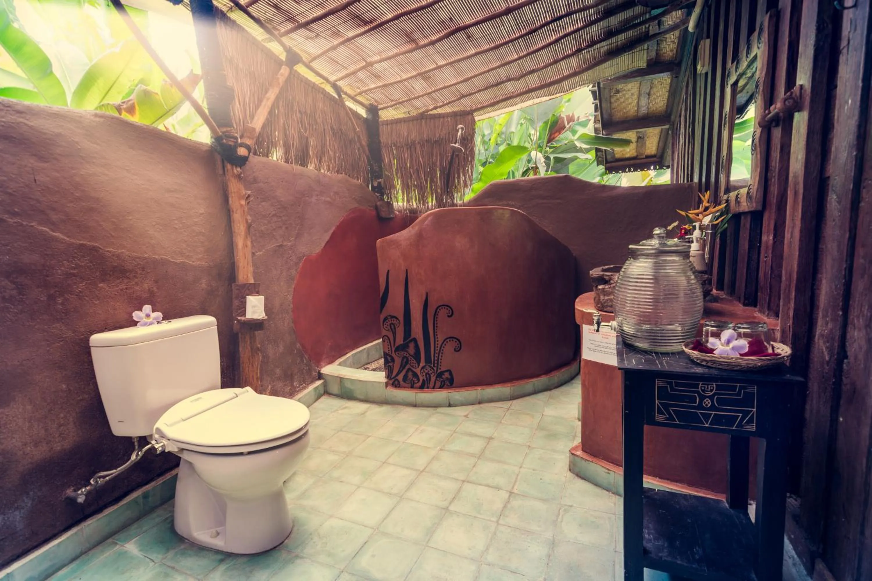 Shower in Dragonfly Village