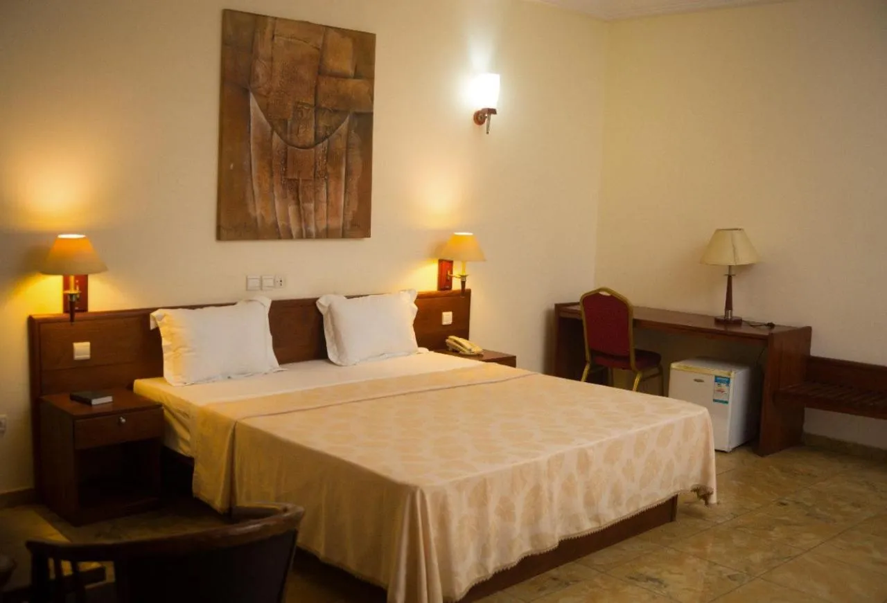 Bed in Hôtel Marbella