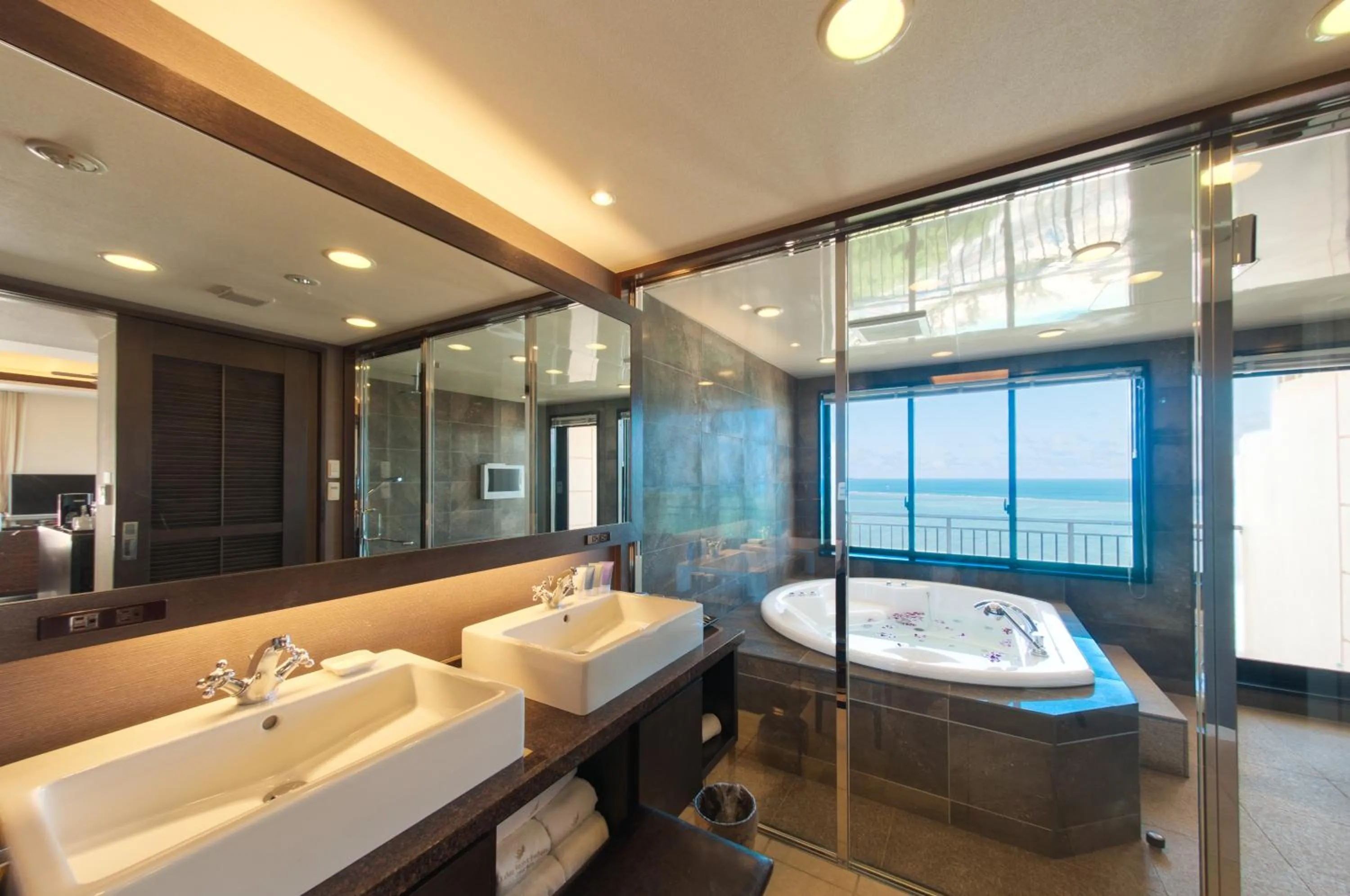 Bathroom in Kafuu Resort Fuchaku Condo Hotel