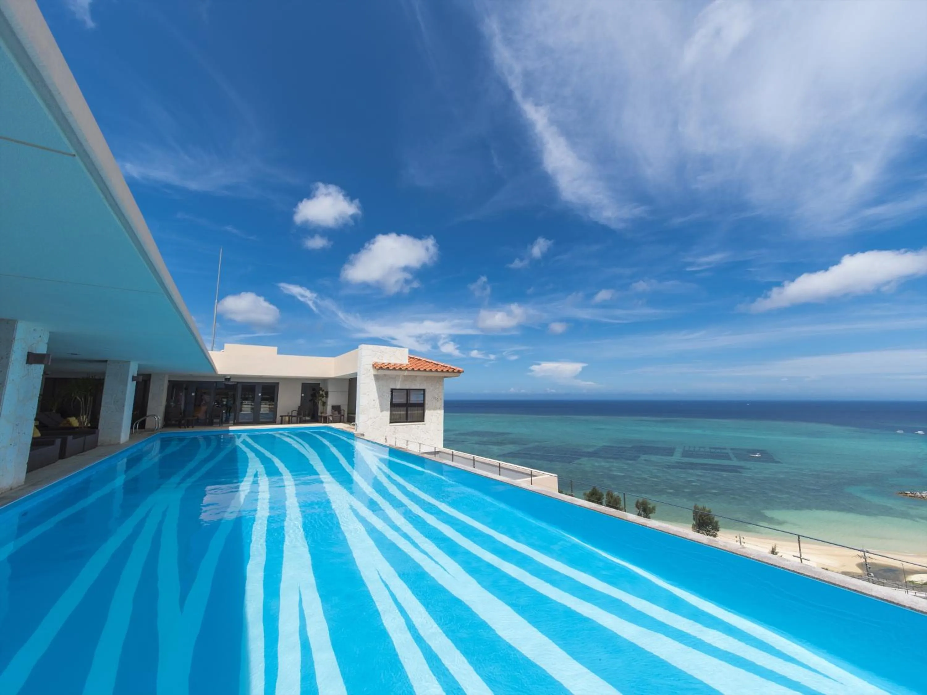 Swimming pool in Kafuu Resort Fuchaku Condo Hotel
