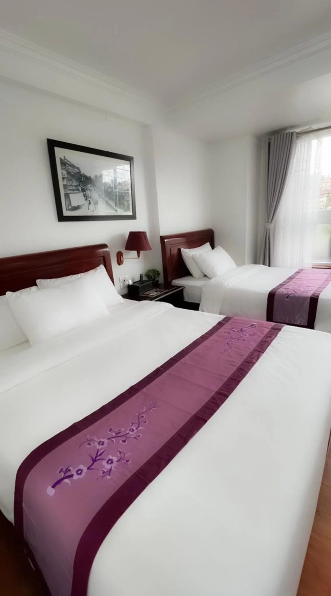 Bed in Sapa Lake View Hotel