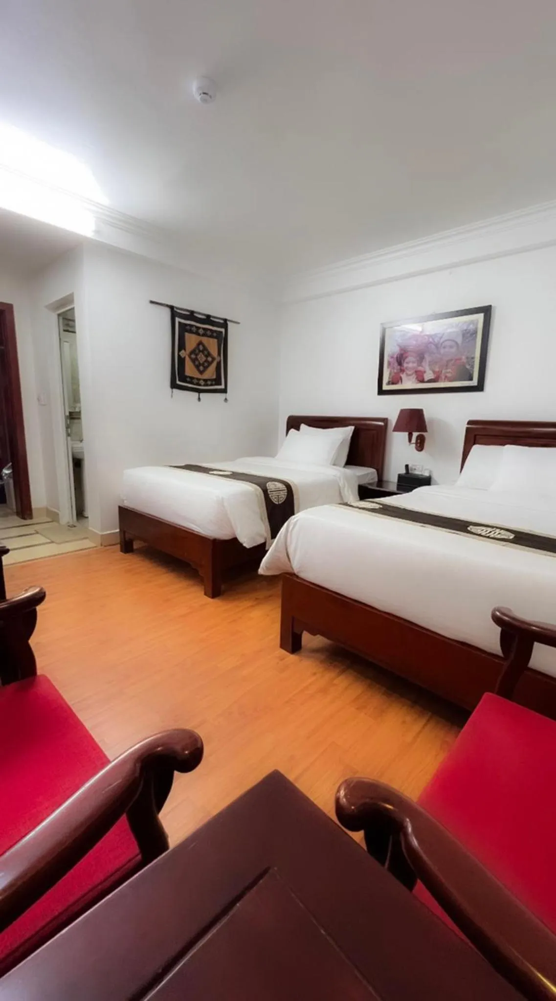 Bed in Sapa Lake View Hotel