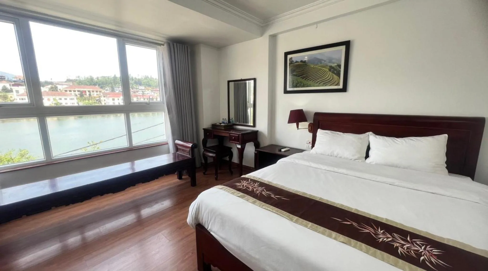 Bed in Sapa Lake View Hotel
