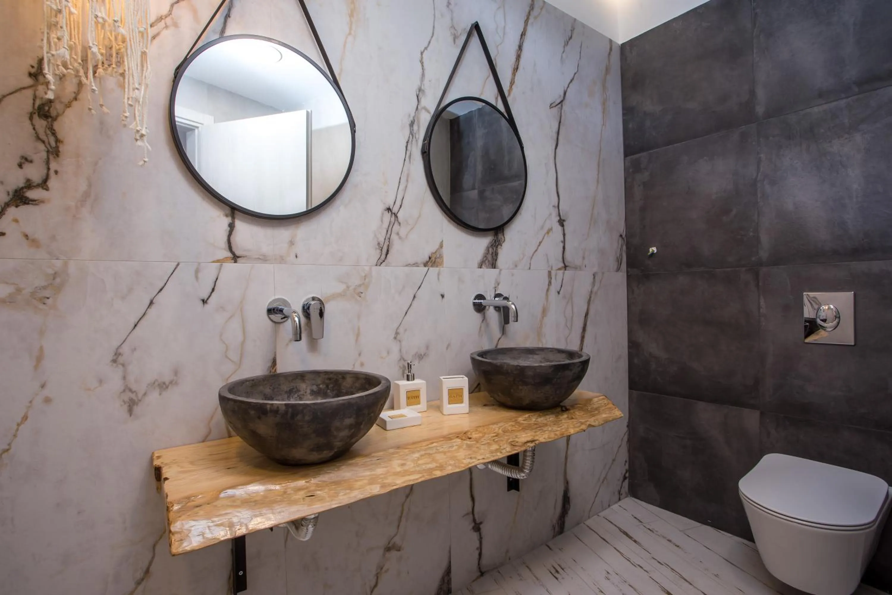 Toilet in Marini Seaside