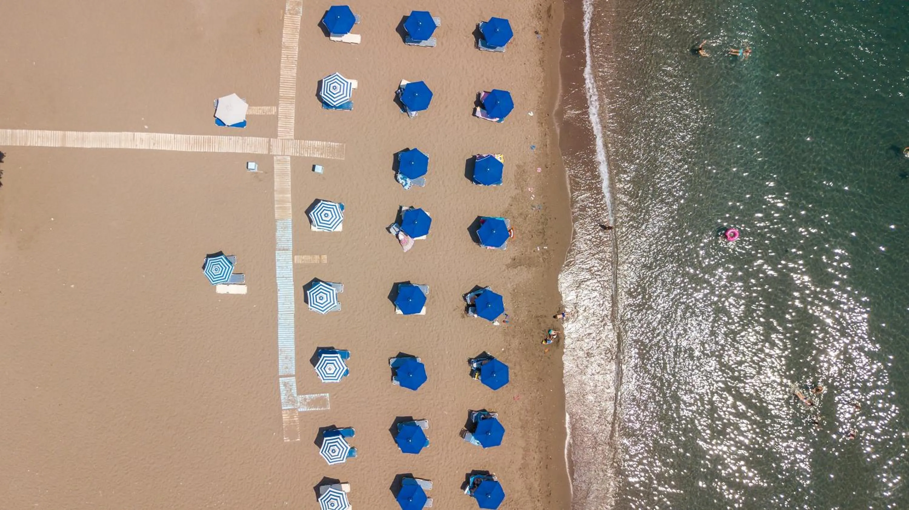 Beach in Marini Seaside