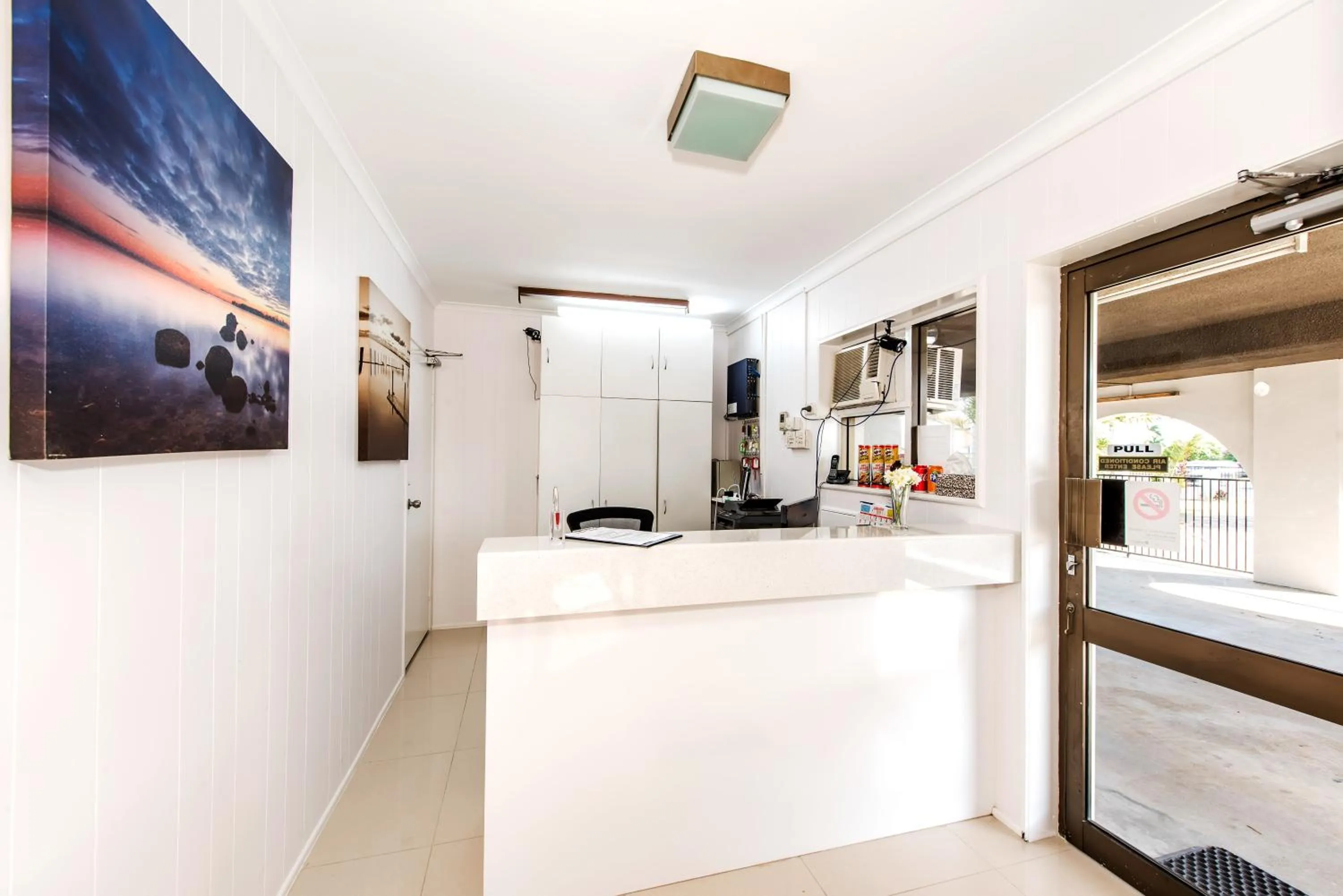 Lobby or reception in Casa Nostra Motel Mackay