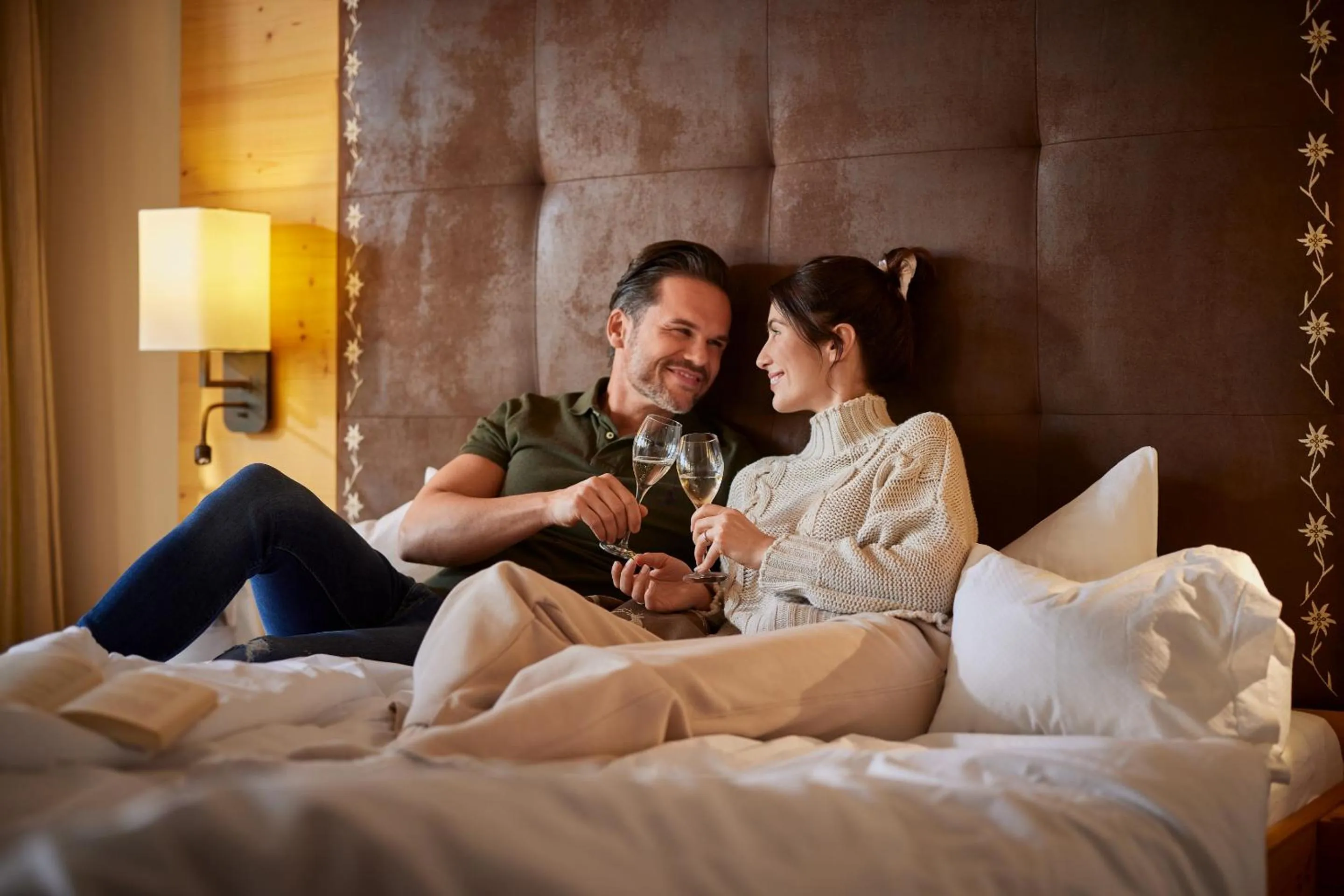 Bed in Hanusel Hof Wellness & Genuss in Panoramalage