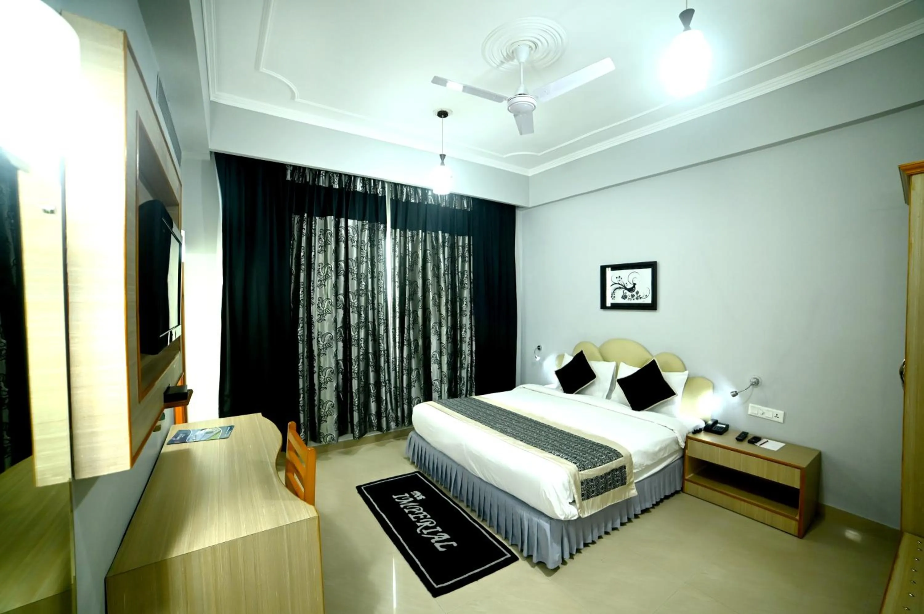Photo of the whole room, Bed in The Imperial Bodhgaya