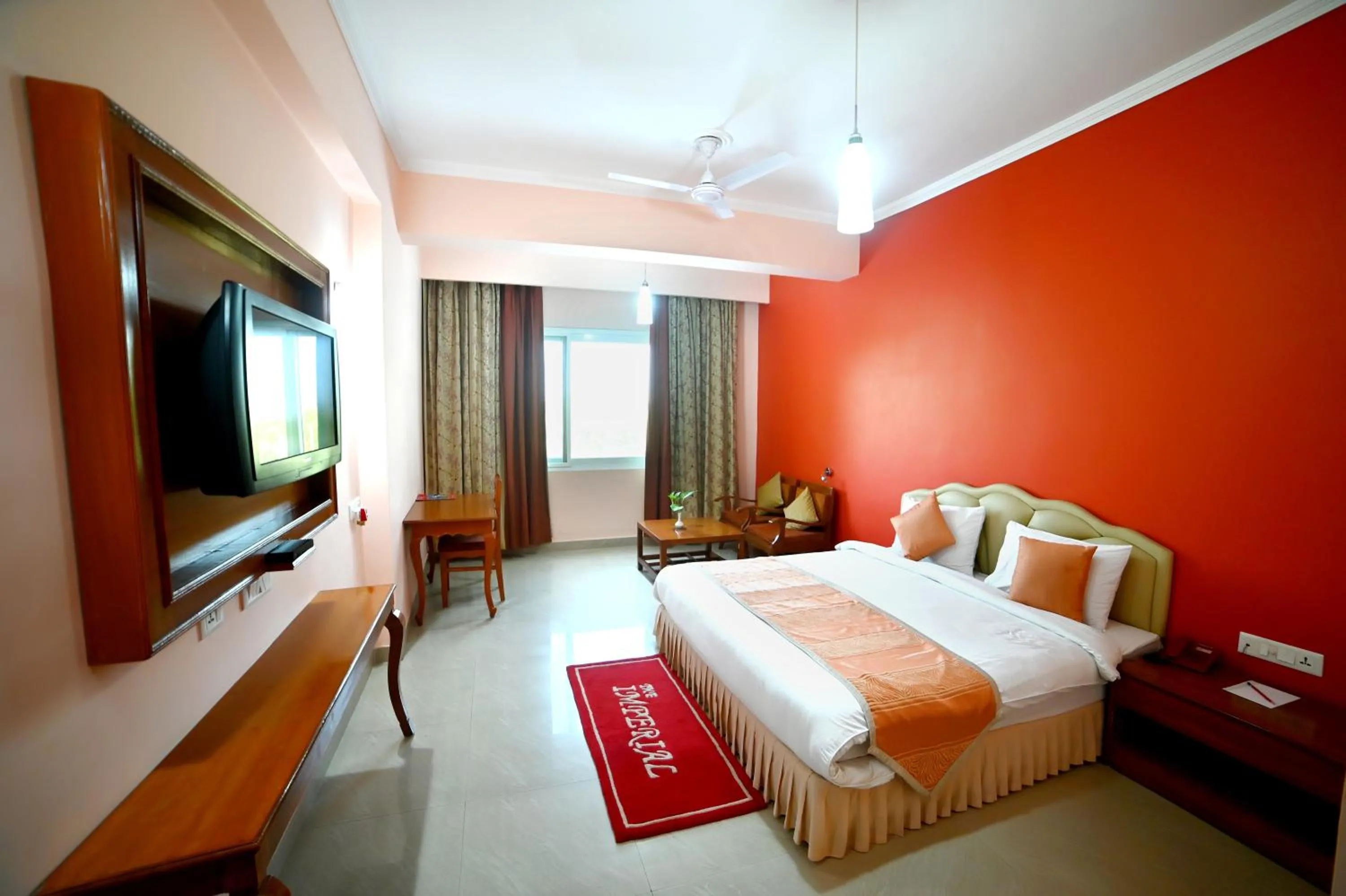 Photo of the whole room, Bed in The Imperial Bodhgaya