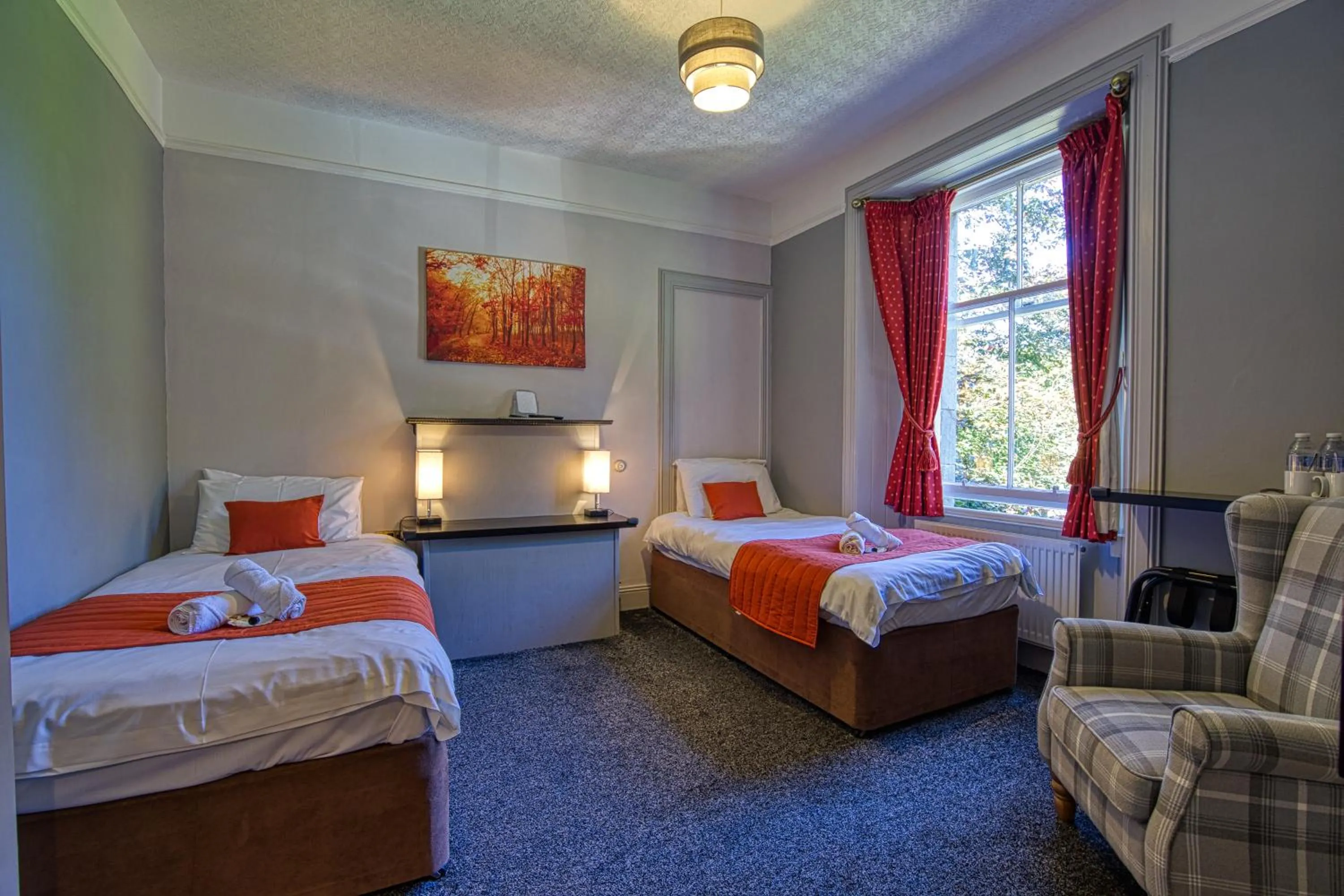 Shower, Bed in Woodlands Bed and Breakfast