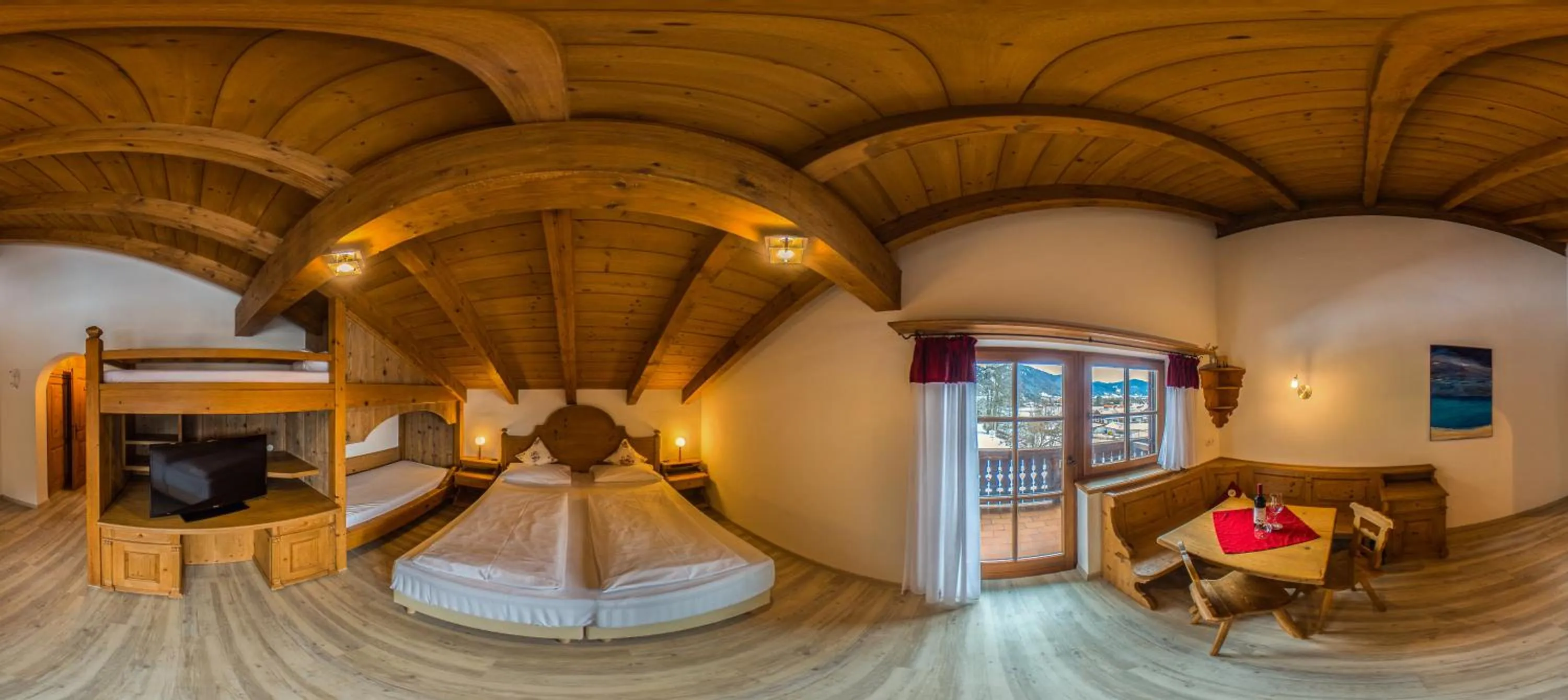 Balcony/Terrace in Landhotel Lärchenhügel