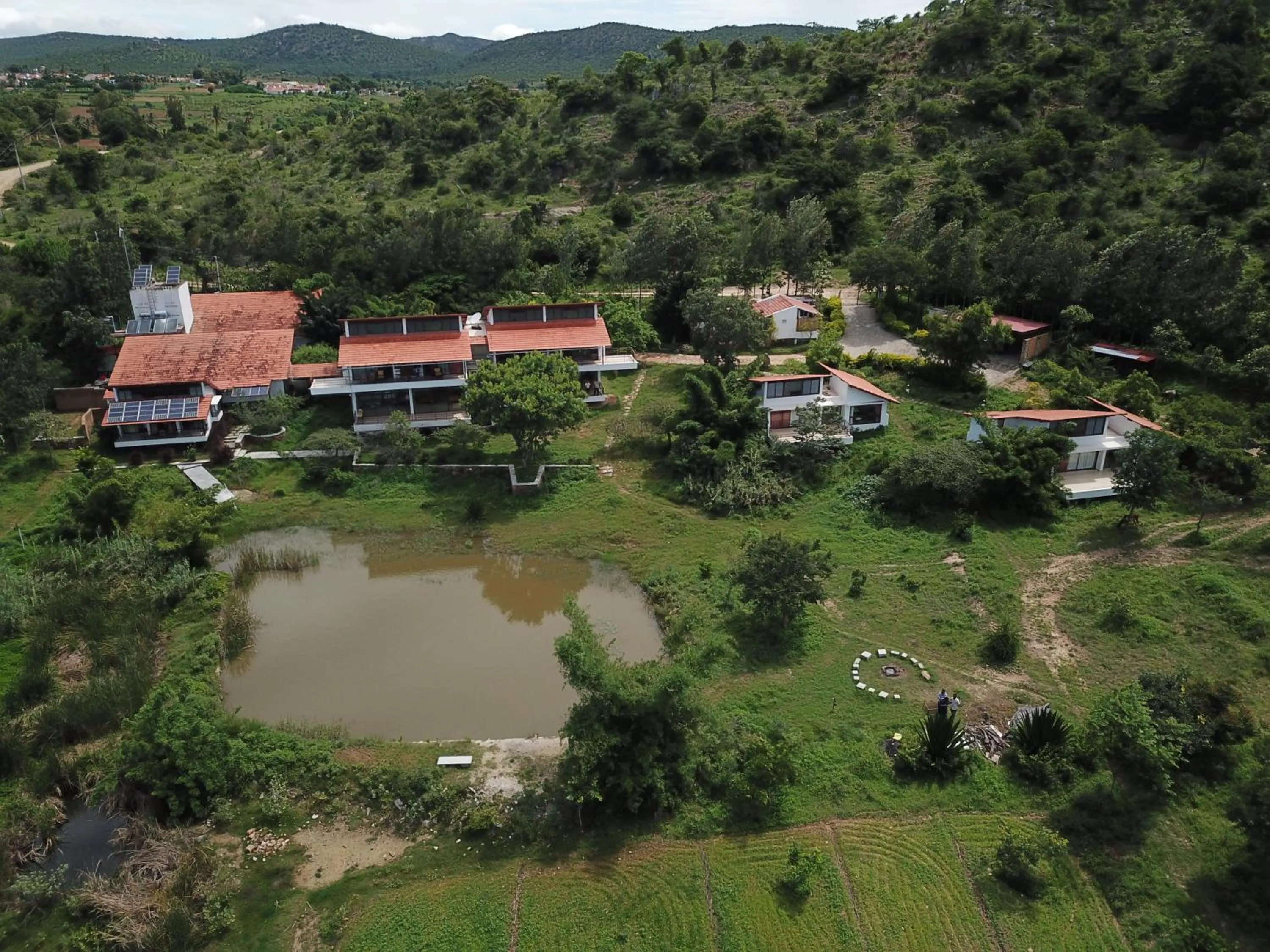 Bird's eye view in Dhole's Den Bandipur