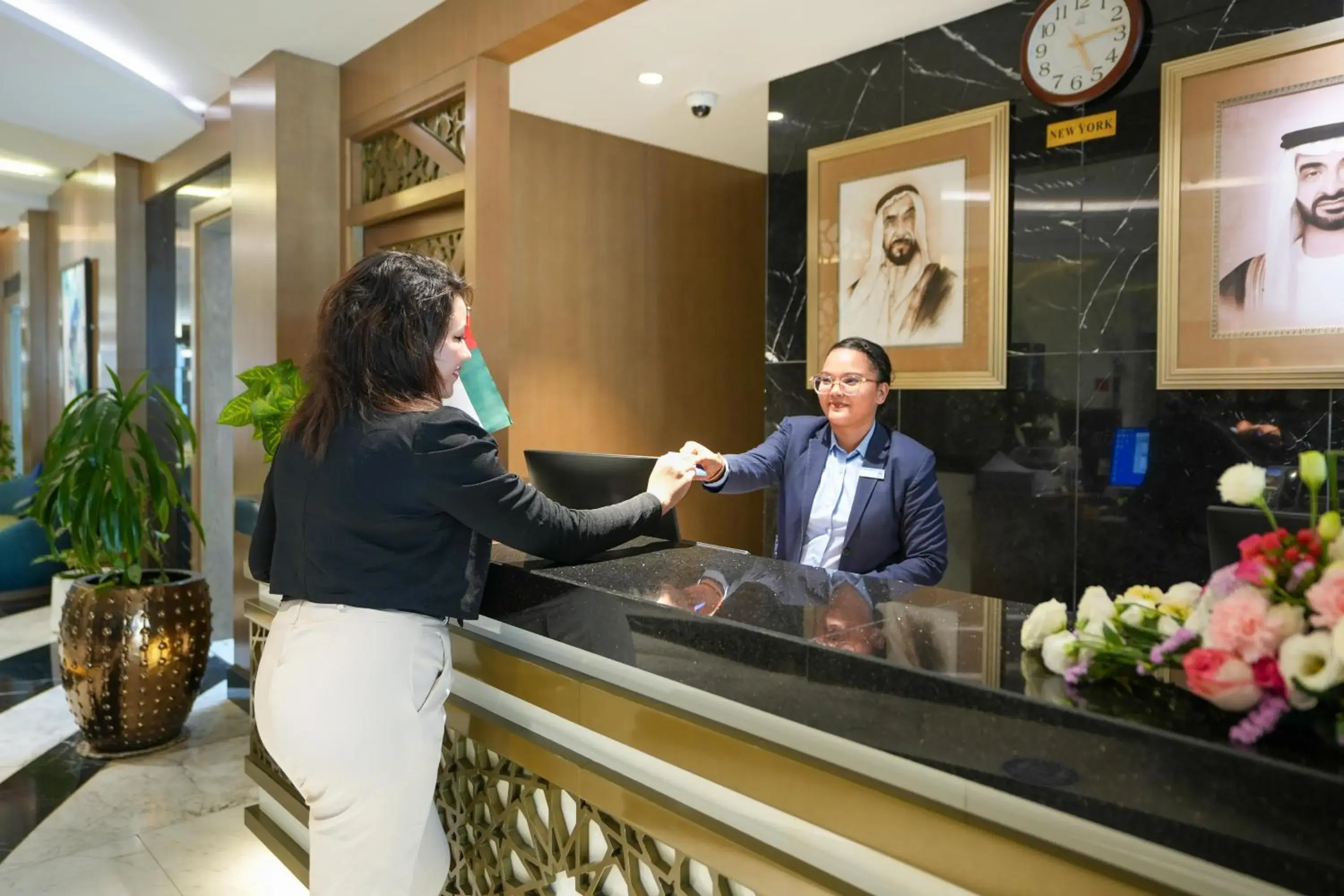 Lobby or reception in Samaya Hotel Deira Lobby or reception in Samaya Hotel Deira