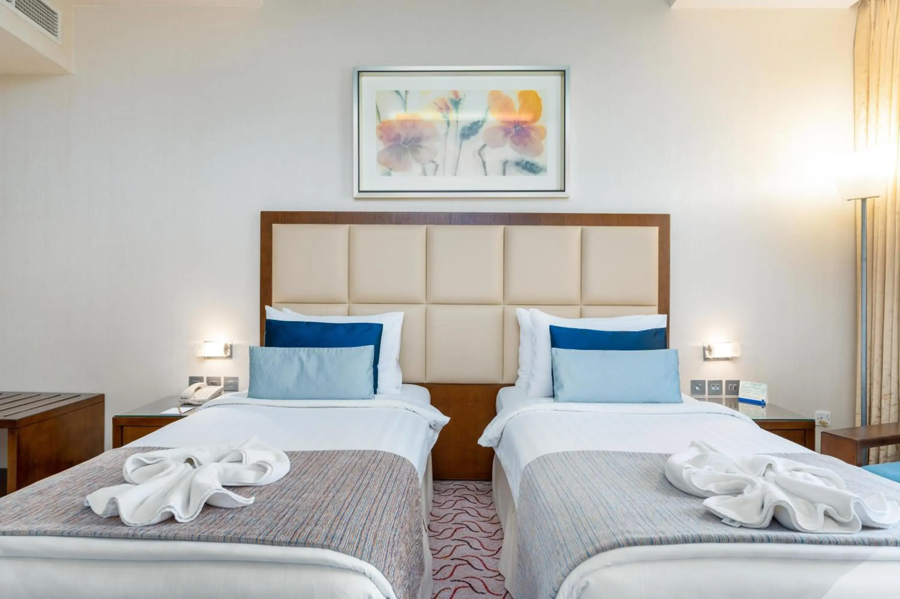 Bed in Samaya Hotel Deira Bed in Samaya Hotel Deira