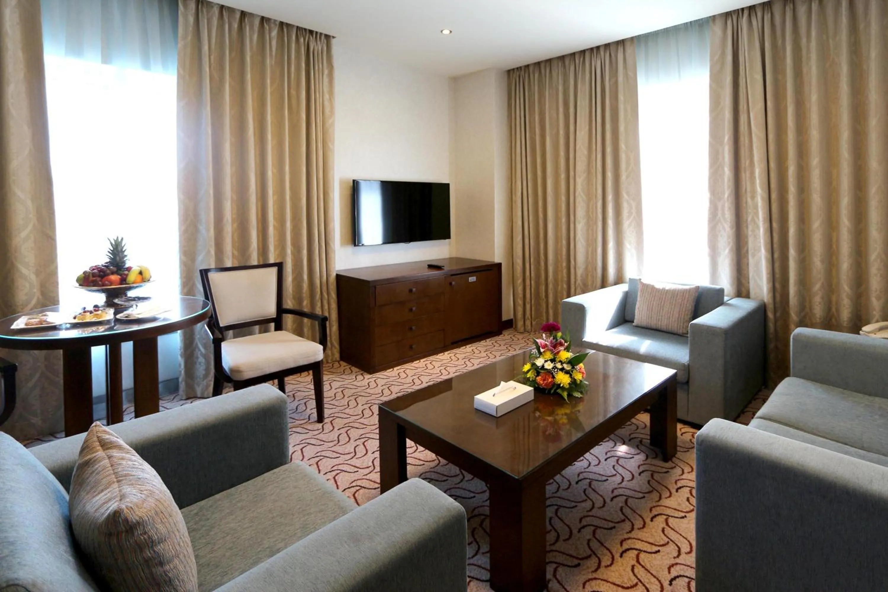 Living room in Samaya Hotel Deira