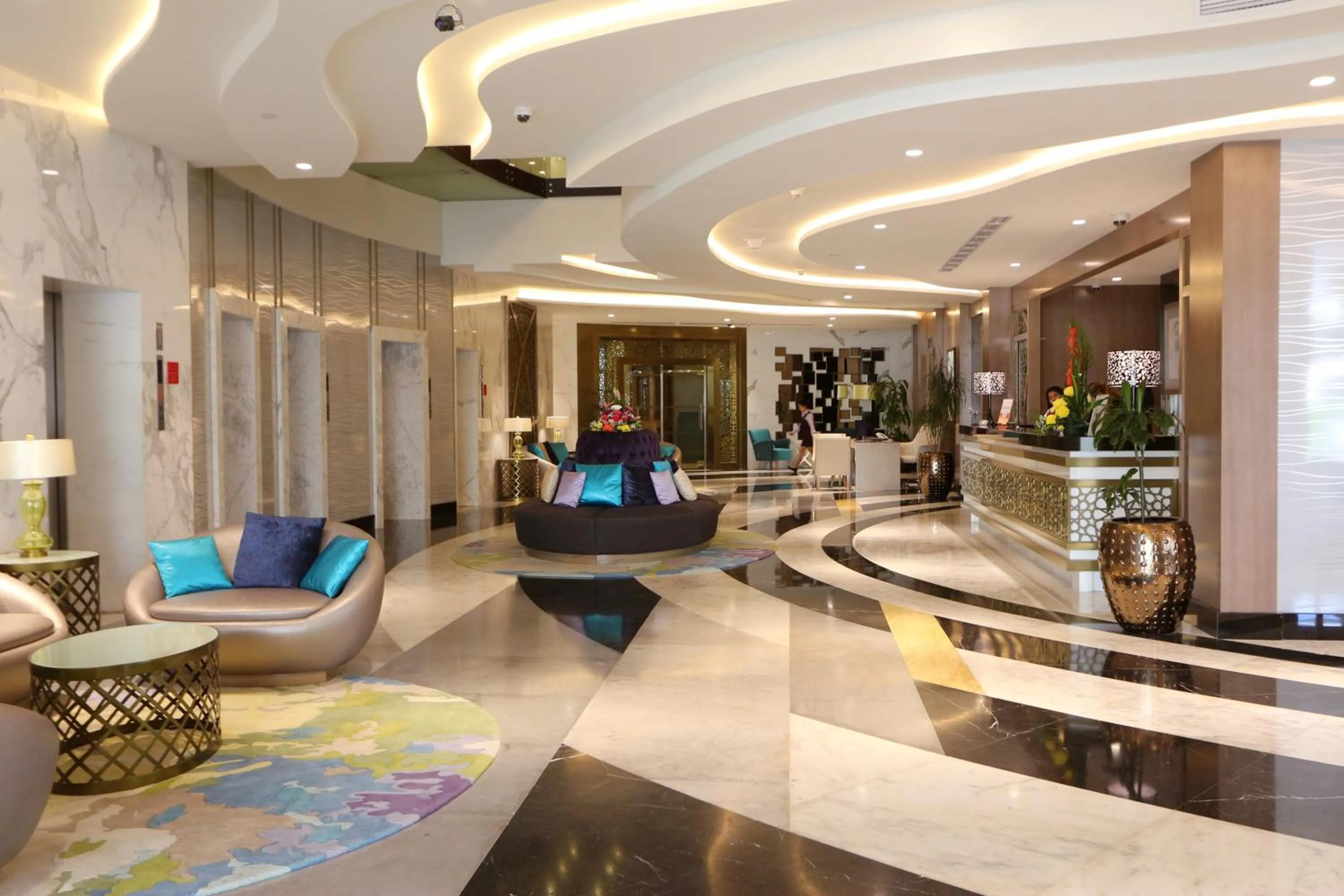 Lobby or reception in Samaya Hotel Deira
