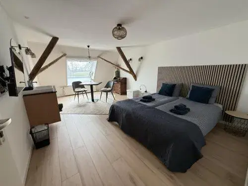 Standard Twin Room with Garden View in Bed and Breakfast Lauwersstate Standard Twin Room with Garden View in Bed and Breakfast Lauwersstate