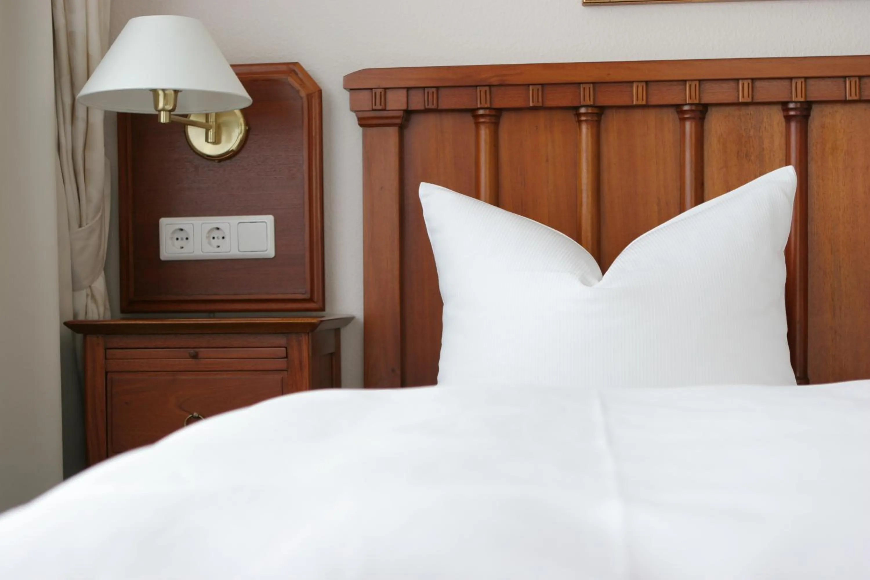 Bed in Hotel Badehaus Goor