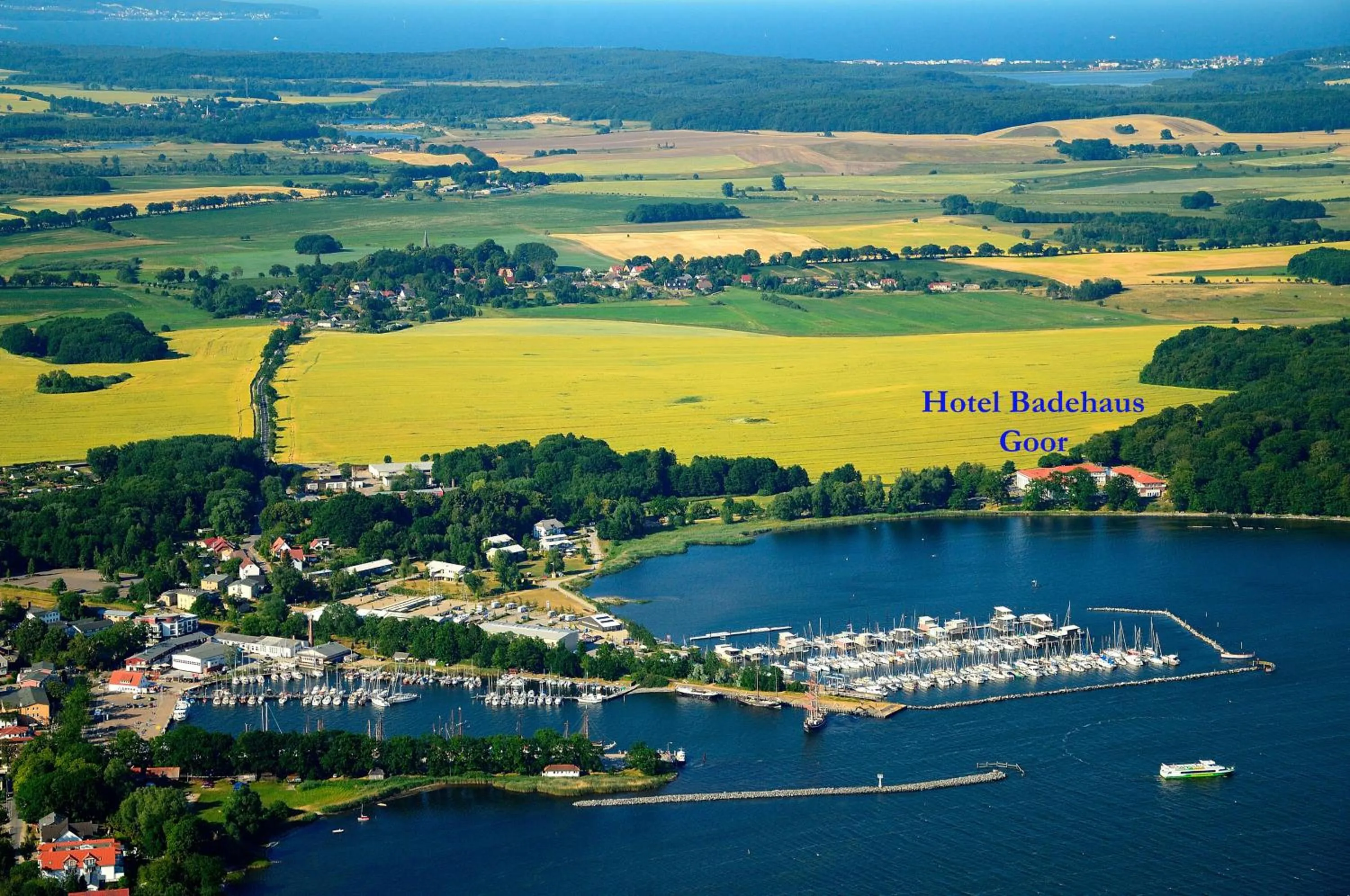 Bird's eye view in Hotel Badehaus Goor