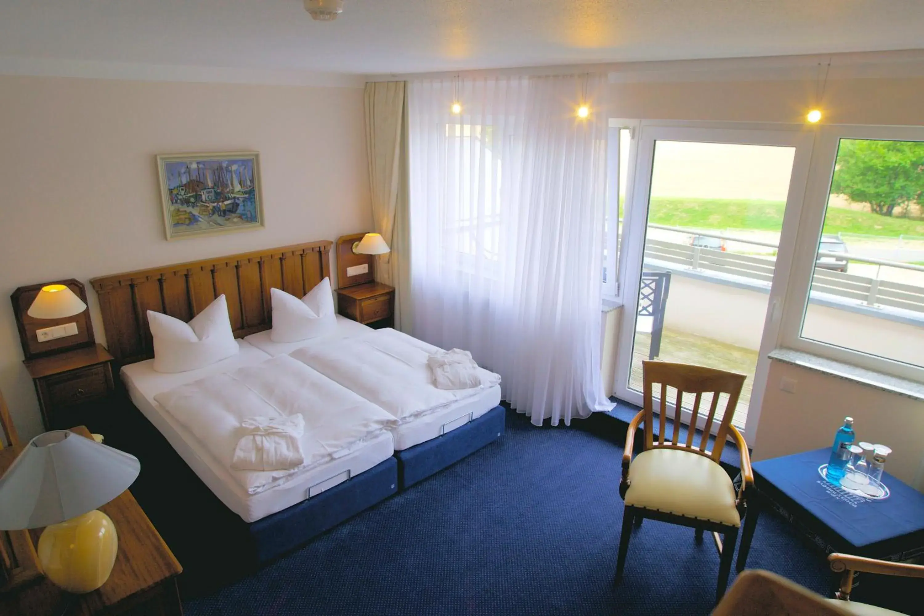 Double Room with Balcony in Hotel Badehaus Goor Double Room with Balcony in Hotel Badehaus Goor