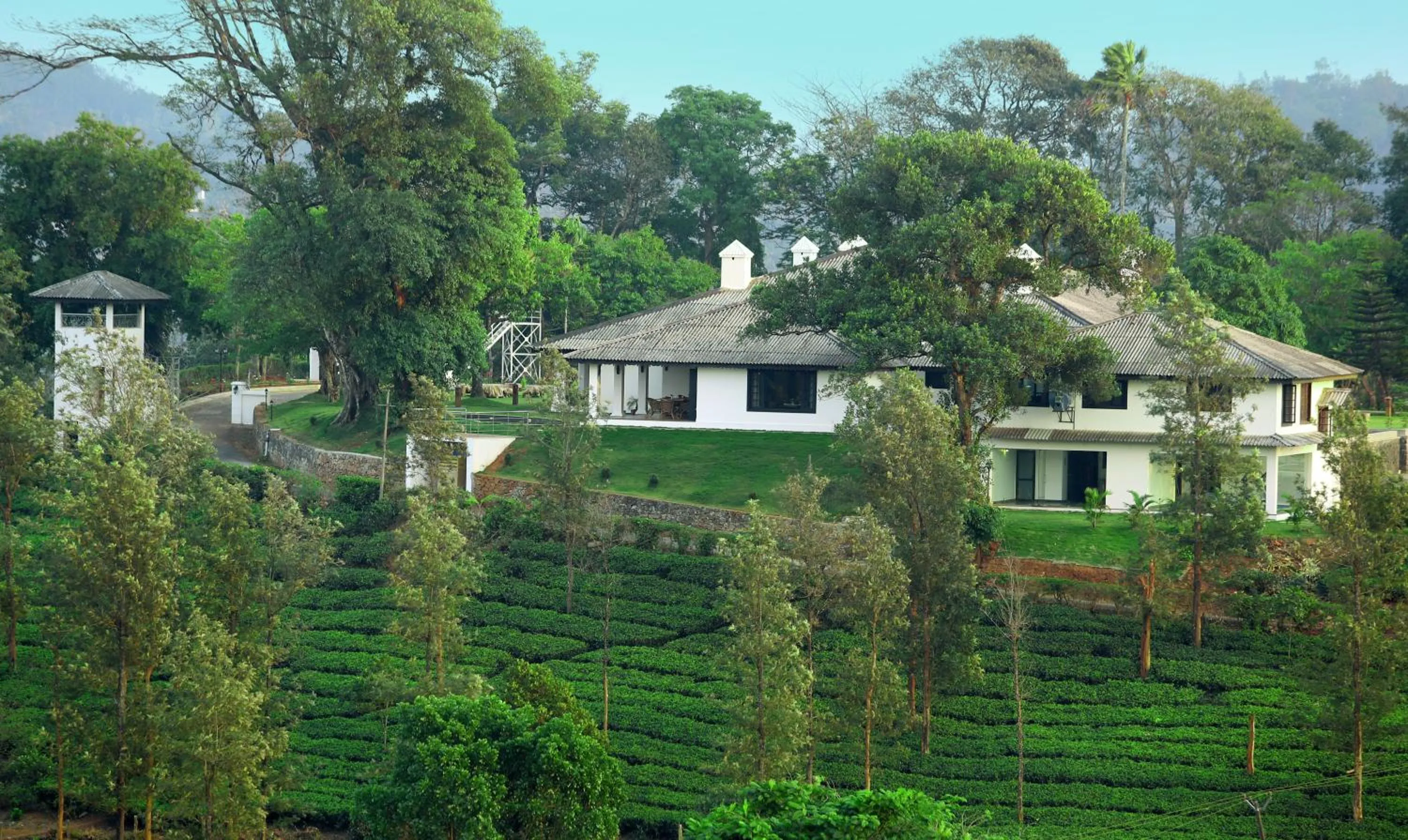 Facade/entrance in Parisons Plantation Experiences by Abad