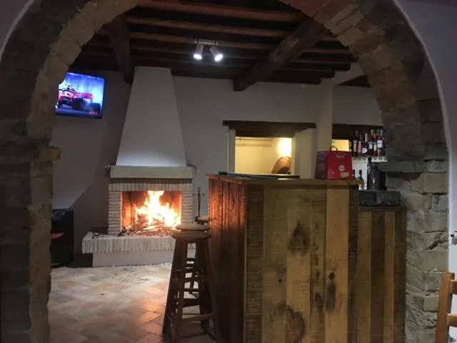 Lounge or bar in Agriturismo I Poggilunghi