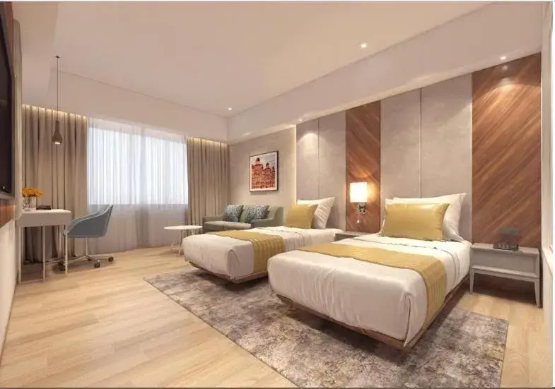 Bedroom, Bed in The Central Park Hotel Bedroom, Bed in The Central Park Hotel