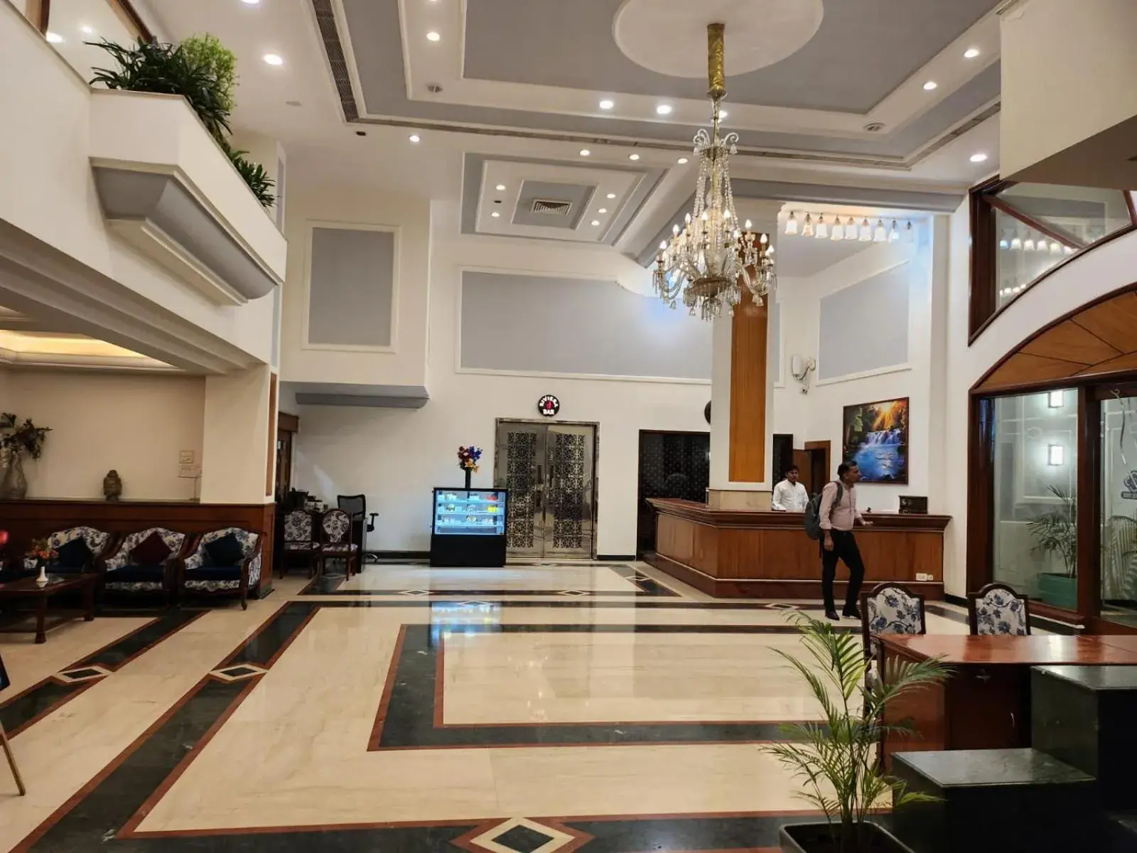 Lobby or reception in The Central Park Hotel Lobby or reception in The Central Park Hotel