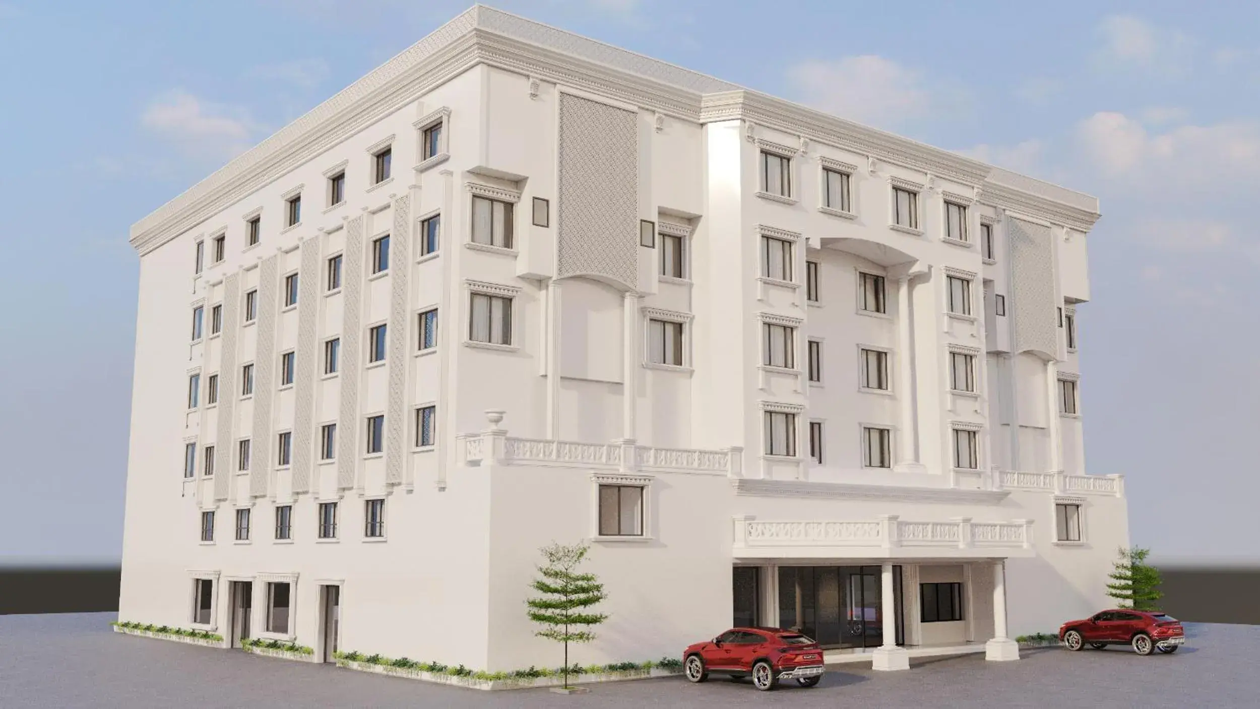 Facade/entrance in The Central Park Hotel Facade/entrance in The Central Park Hotel