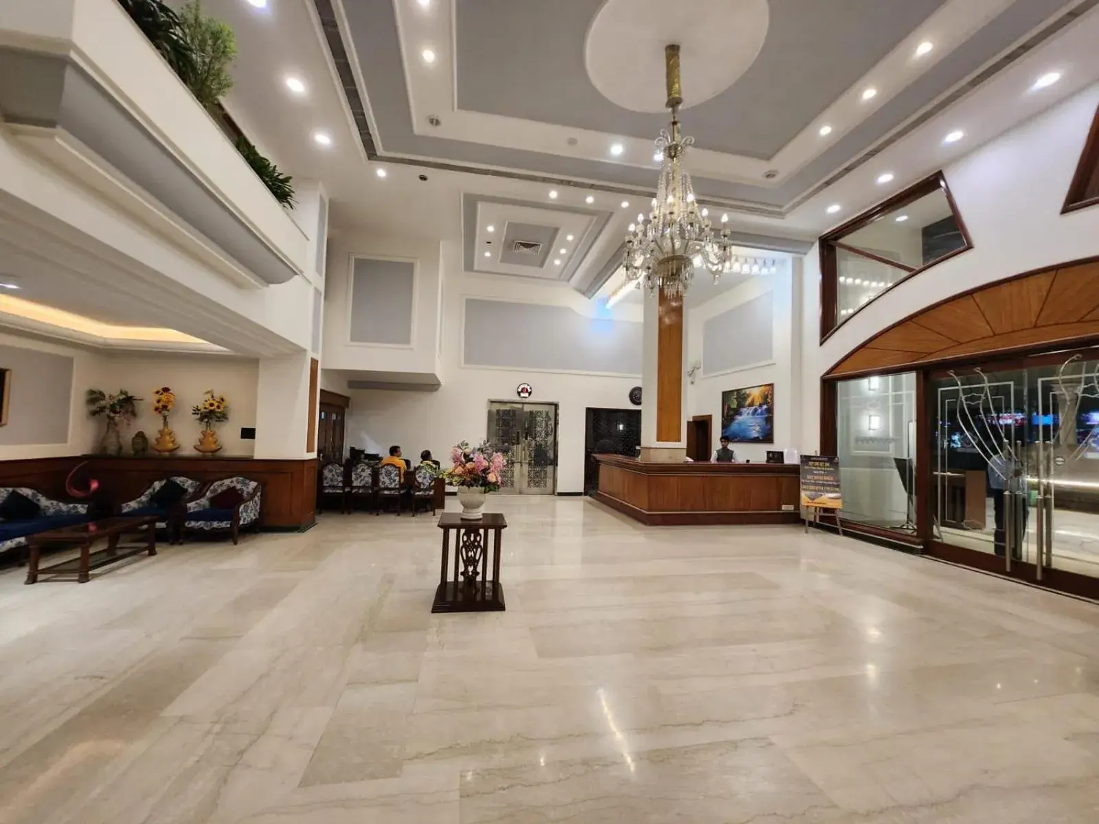 Lobby or reception in The Central Park Hotel Lobby or reception in The Central Park Hotel