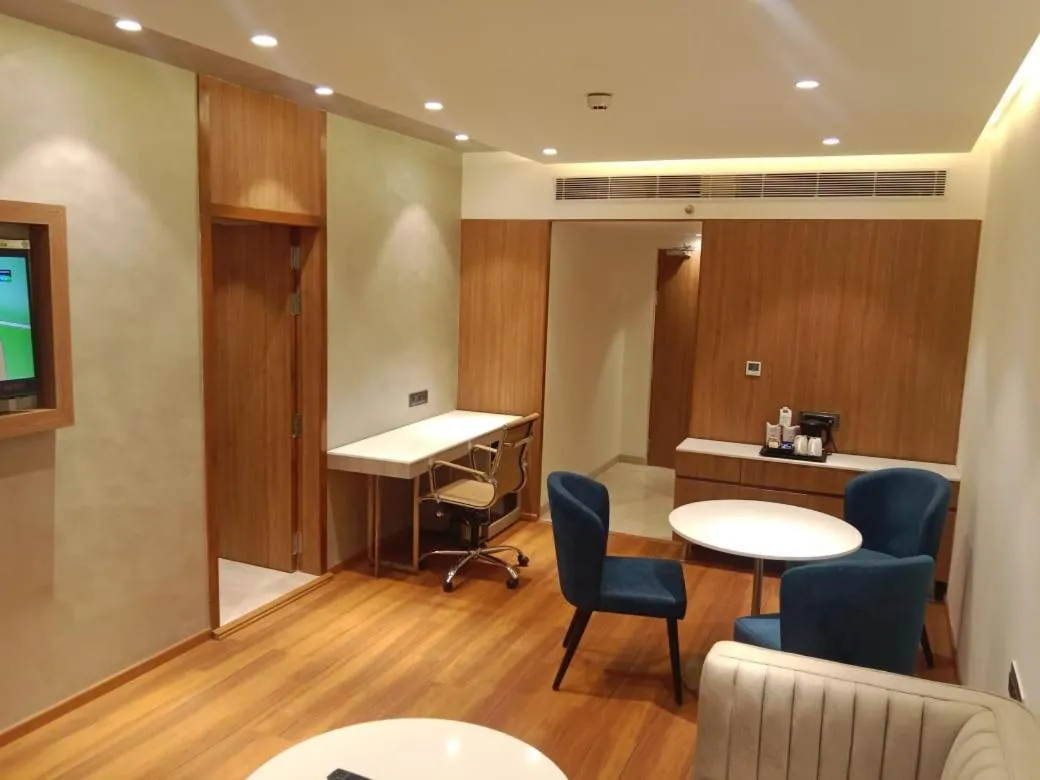 Seating area in The Central Park Hotel