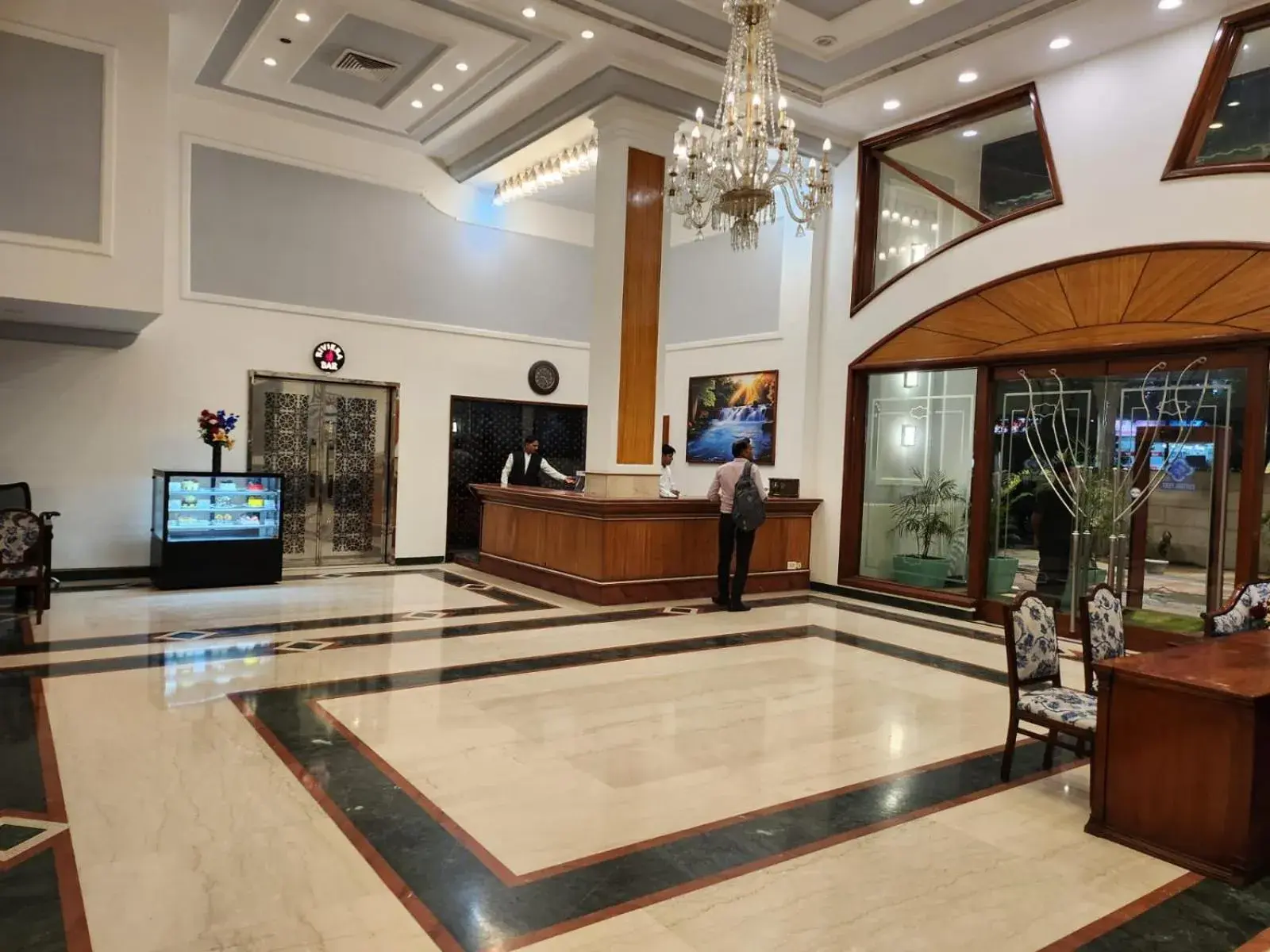 Lobby or reception in The Central Park Hotel Lobby or reception in The Central Park Hotel