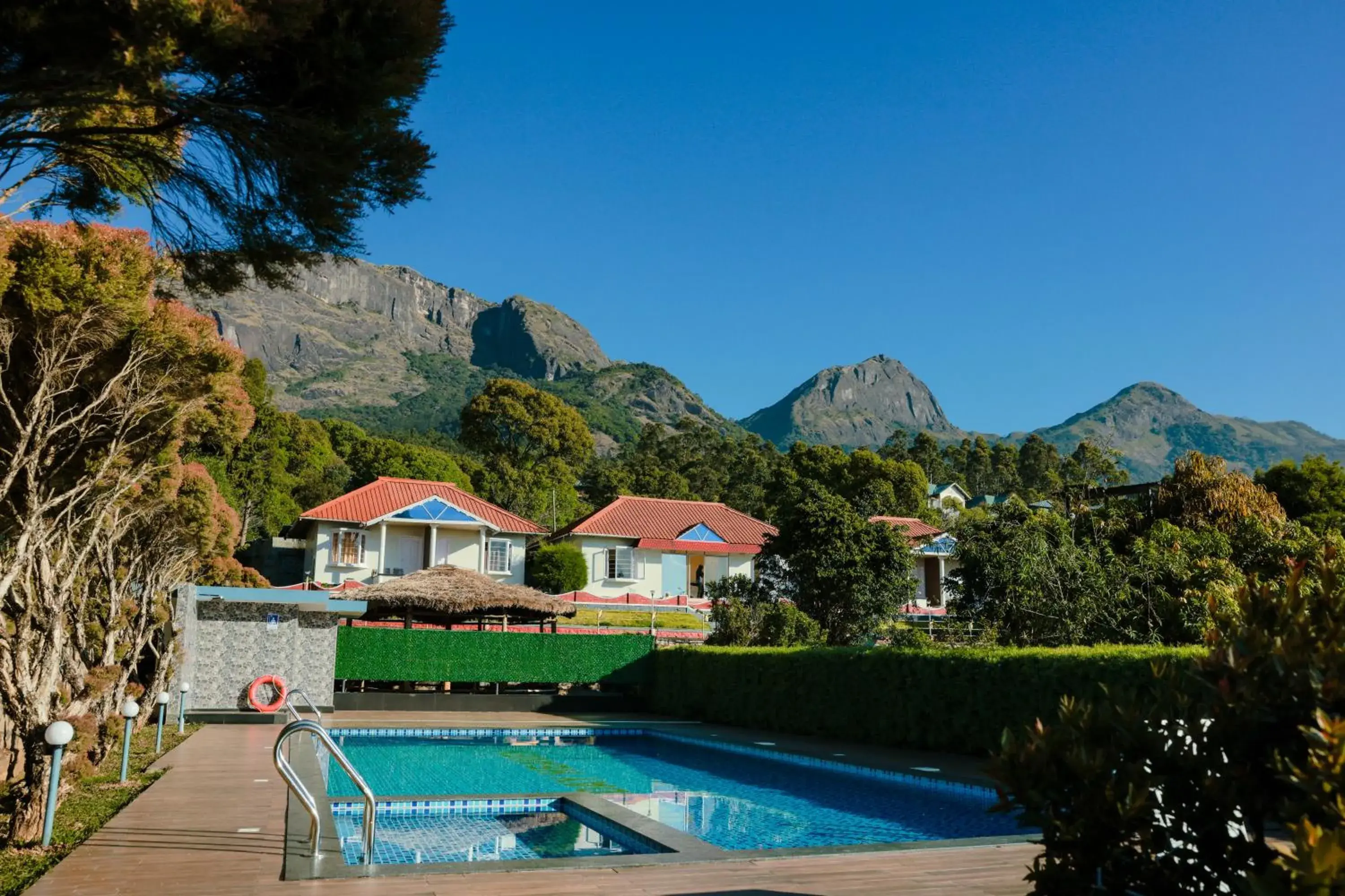 Swimming pool in Holiday Heaven Munnar Swimming pool in Holiday Heaven Munnar