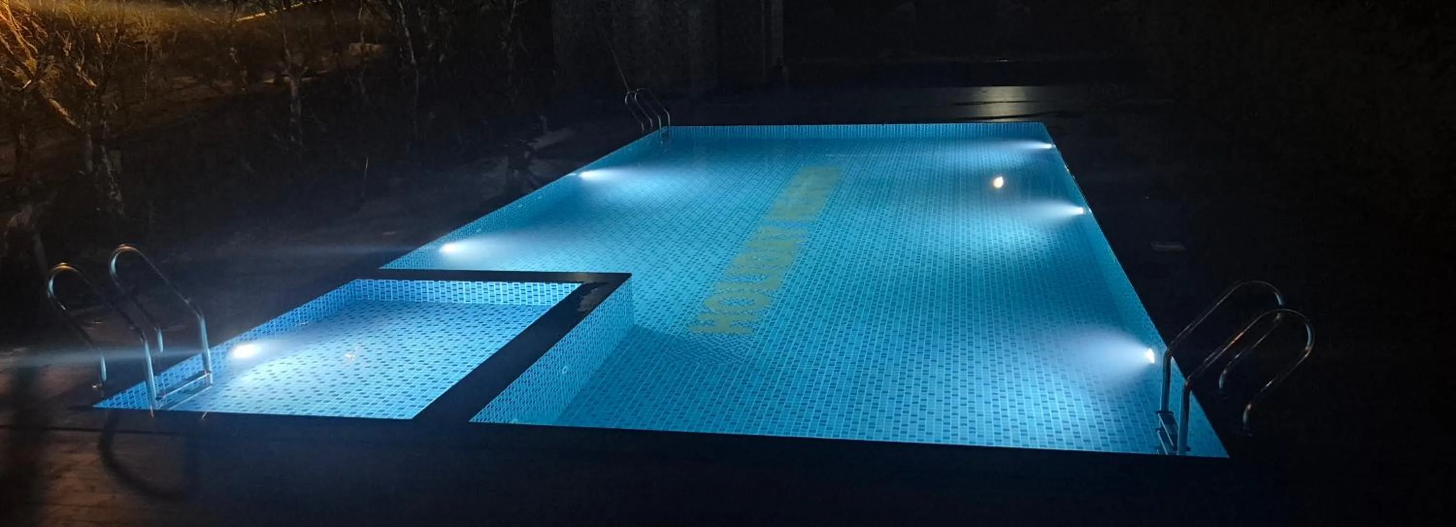 Pool view in Holiday Heaven Munnar