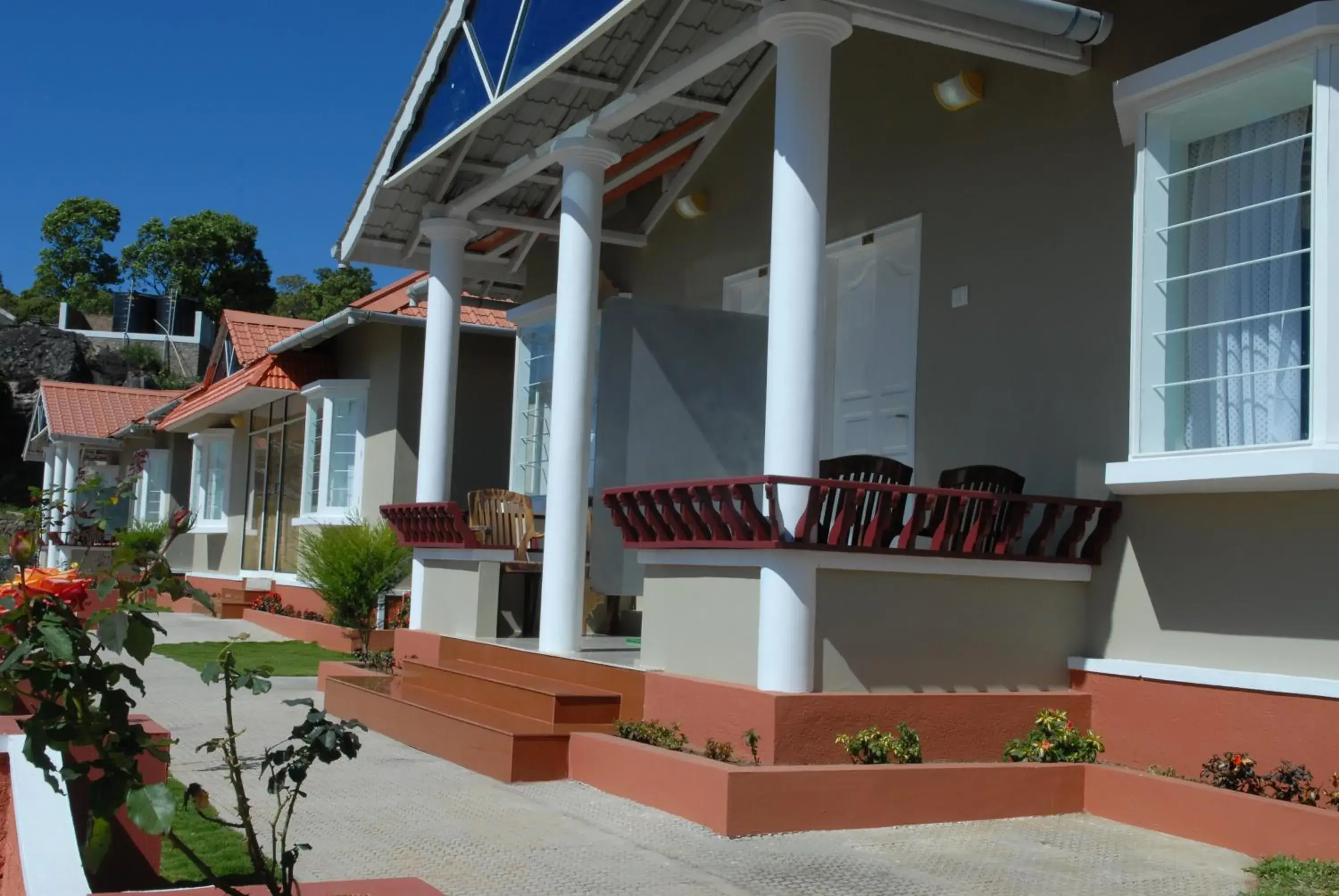 Facade/entrance in Holiday Heaven Munnar Facade/entrance in Holiday Heaven Munnar