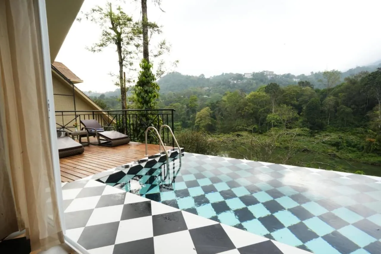 Balcony/Terrace in Blanket Riverside Resort and Spa