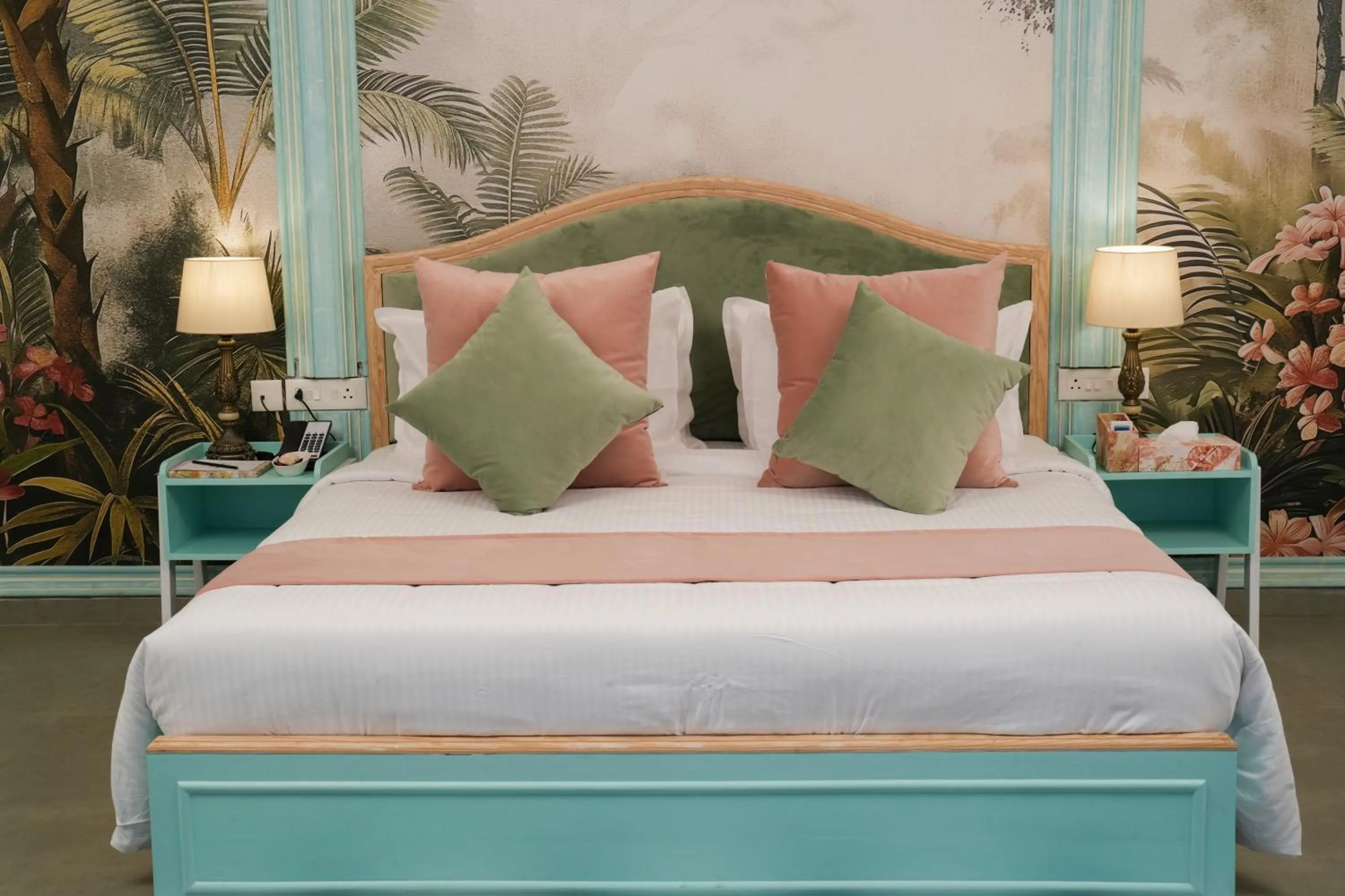 Bed in Blanket Riverside Resort and Spa